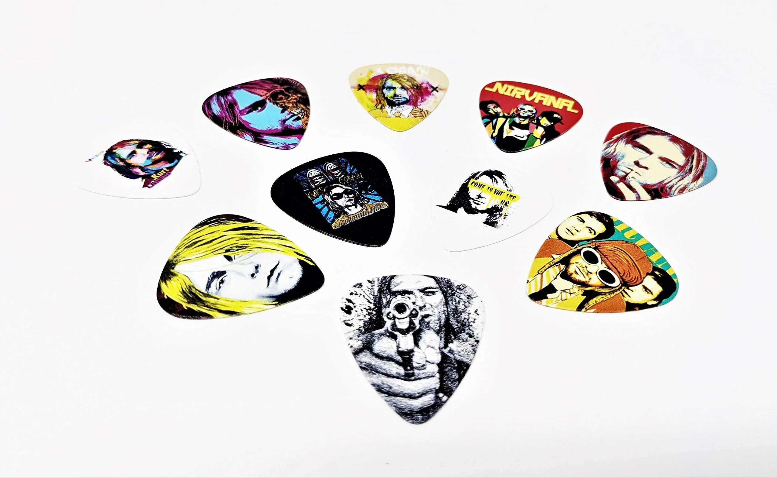 Nirvana | Kurt Cobain Guitar Picks (10 picks in a pack) - Image 8