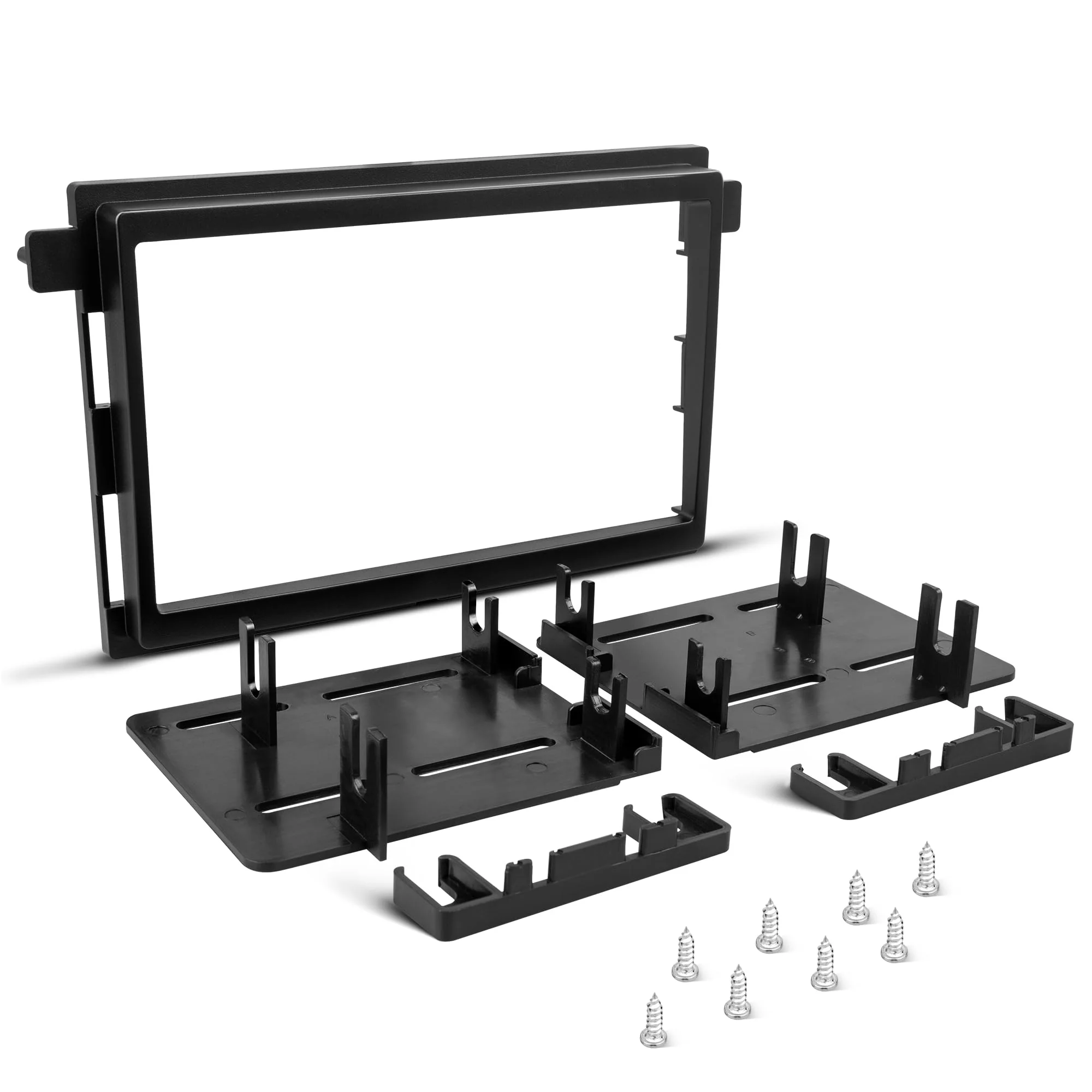NuIth Double DIN Installation Kit for Select 2004-2010 Ford Edge/Explorer /F150/Fusion/Expedition 2004-2009 Mercury Double DIN Radio Install Dash Kit