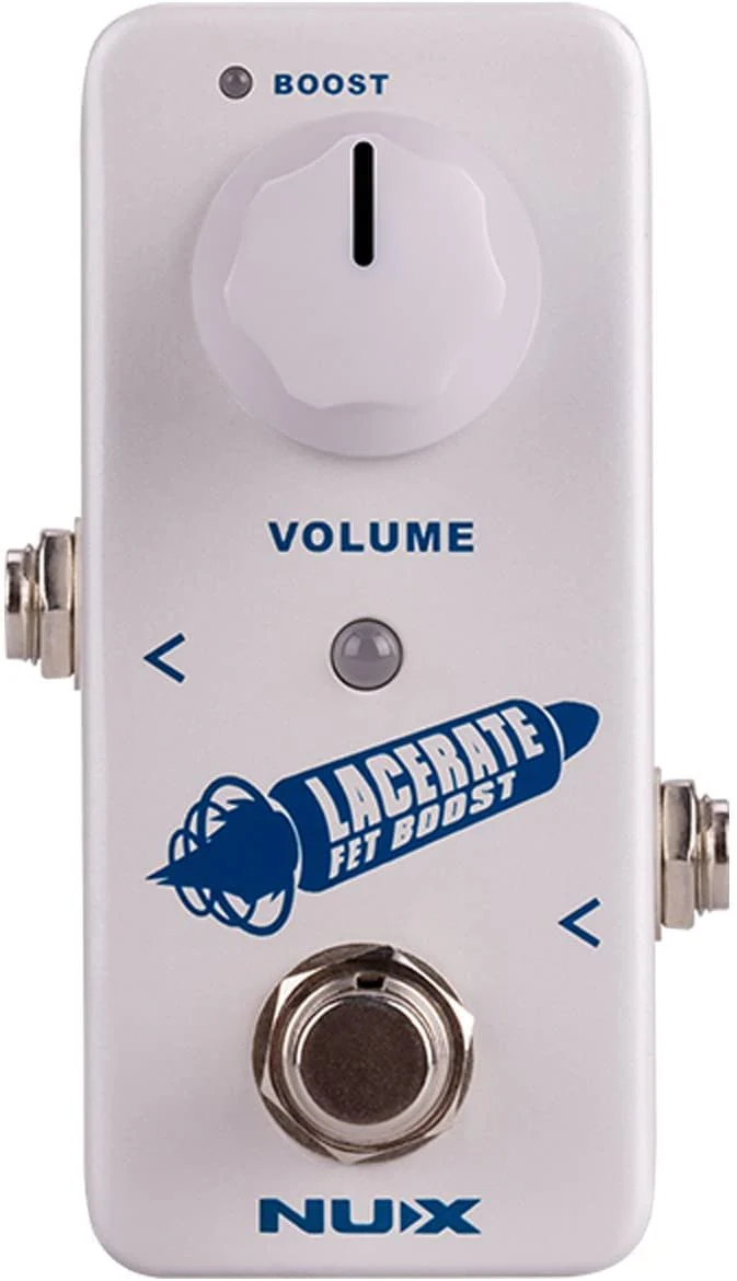 NUX Lacerate Mini Booster Pedal Bundle with 9V Power Supply - Image 2