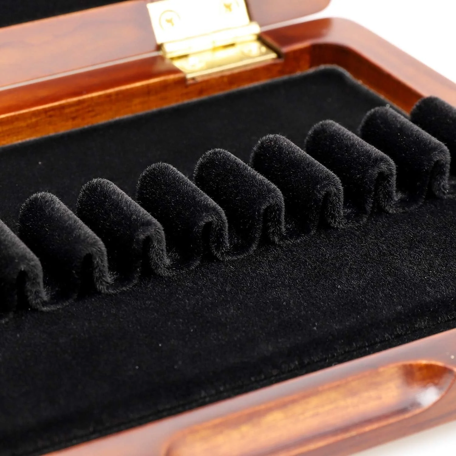 Oboe Reed Case Maroon Wood Oboe Reed Proctector Box for 12PCS Oboe Reeds - Image 3