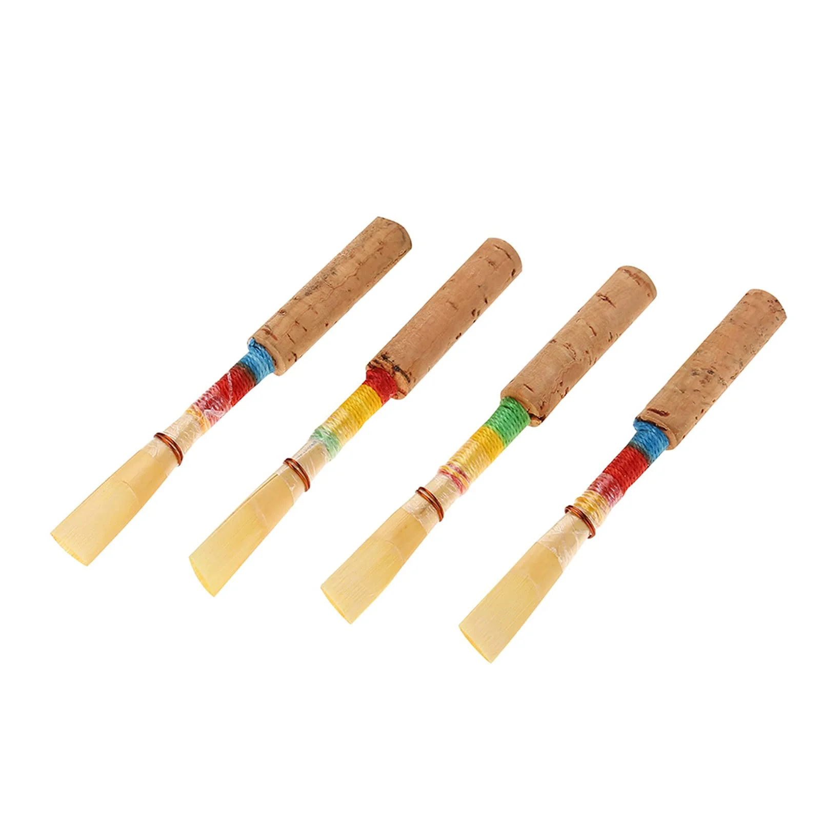 Oboe Reeds Beginner, 4 Pcs Oboe Reeds Medium Soft Oboe Reed Universal Oboe Repair Reed Soft Hand-made Clarinet Reeds with Plastic Storage Box Portable Oboe Reed for Wind Instrument Replacement - Image 6