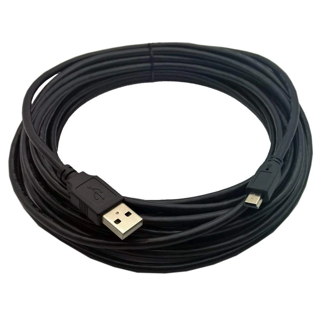 OMNIHIL 30FT High Speed Mini-USB 2.0 Cable Compatible with Canon imageFORMULA R10 Portable Document Scanner