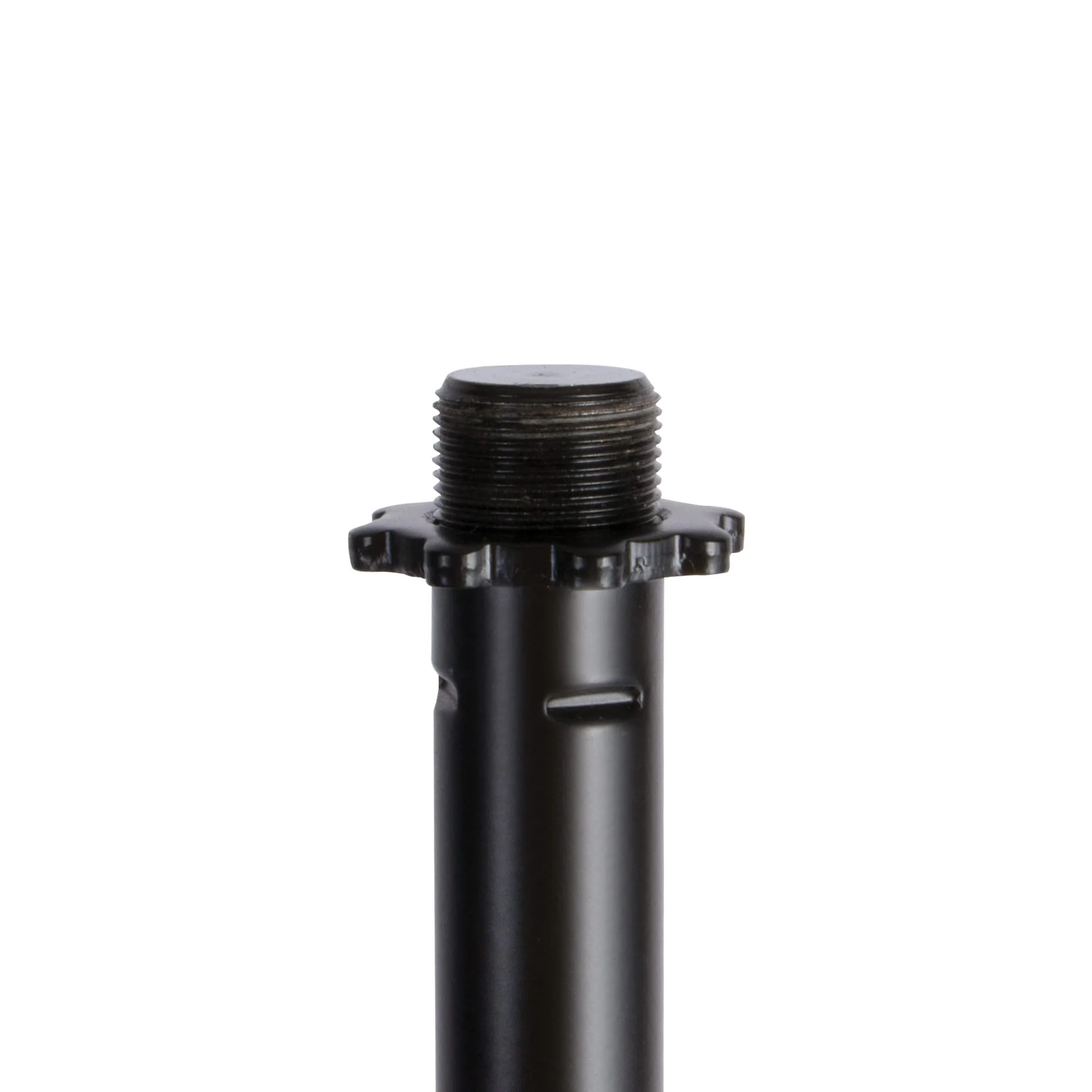 OnStage On-Stage MS7700B Tripod-Base Mic Stand (Setup for Vocal and Instrument Microphones, Adjustable Height, 5/8″-27 Threading, Portable, Folding, Nonslip Rubber Feet, Cable Clip, Steel, Black) - Image 5