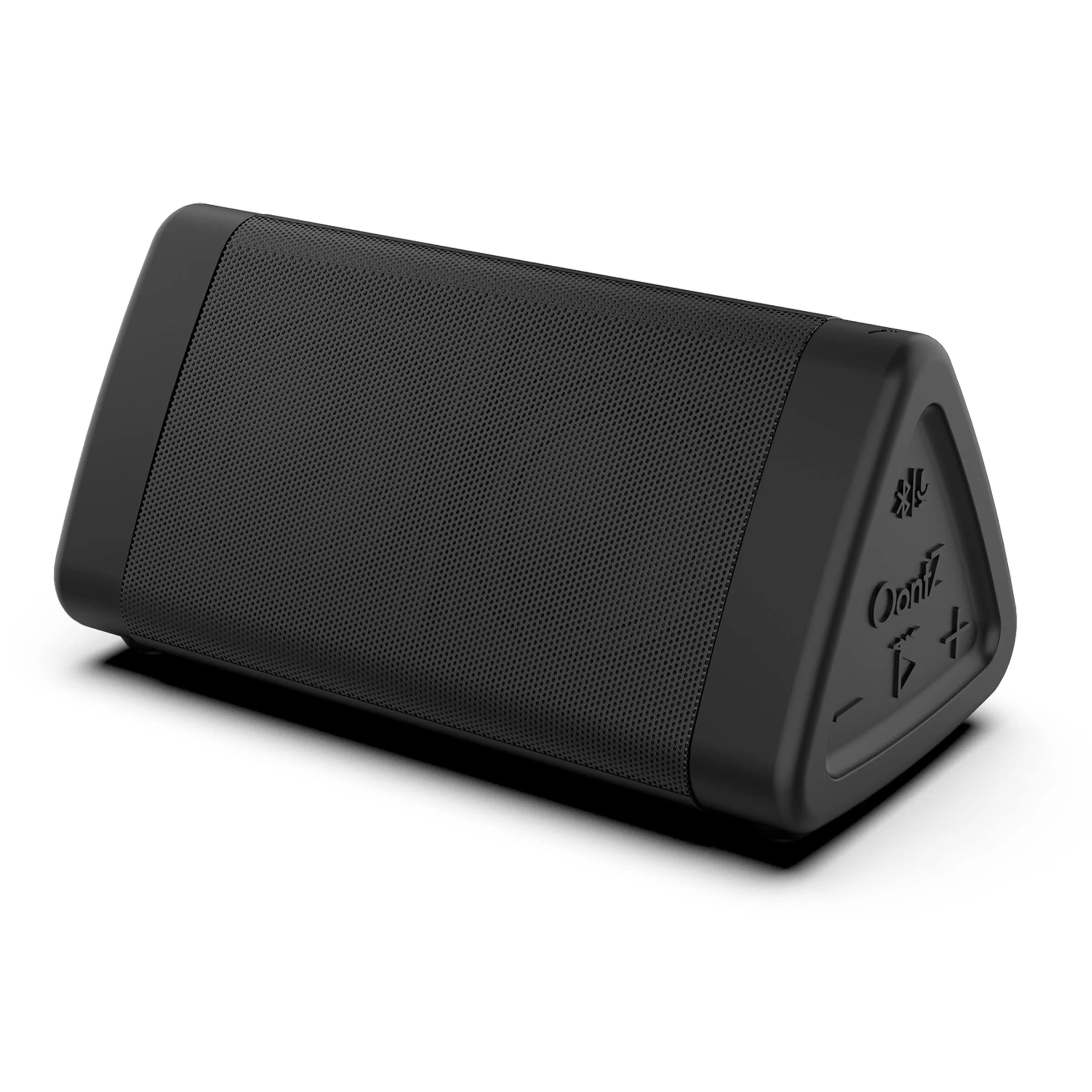 OontZ Angle 3 Bluetooth Portable Speaker, Louder Volume, Crystal Clear Stereo Sound, Rich Bass, 100 Foot Wireless Range, Microphone, IPX5, Bluetooth Speakers (Black) Black