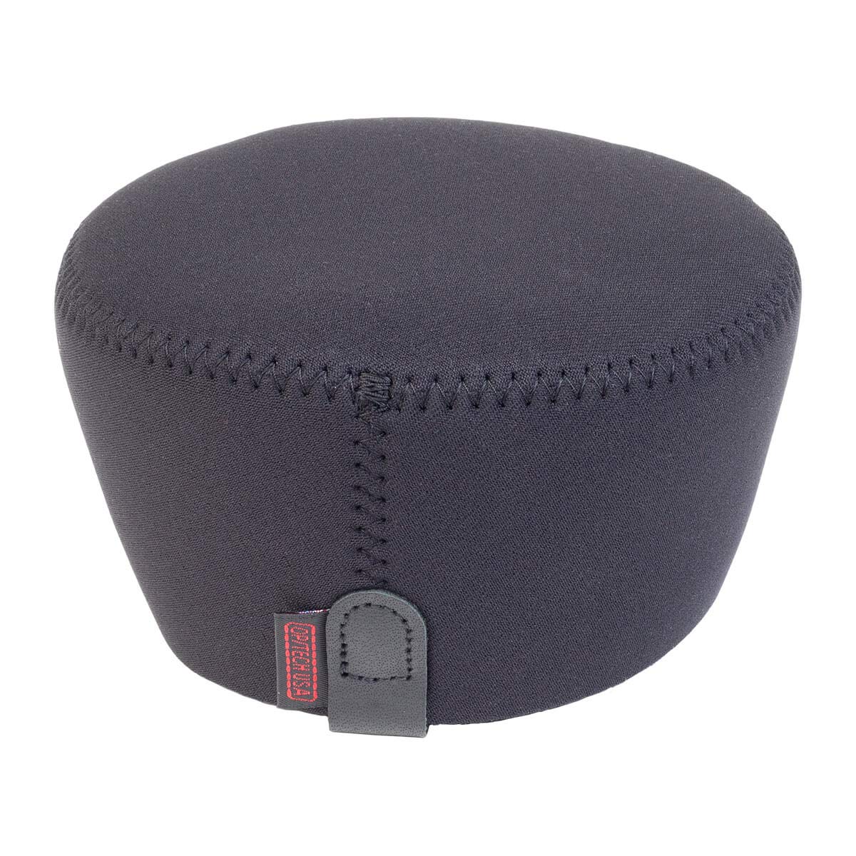 OP/Tech USA Hood Hat – Universal Lens Cap for DSLR & Digital Cameras | Neoprene Camera Lens Hood, Soft Cap for Camera Lens & Protection - XXL (Black) - Made in USA