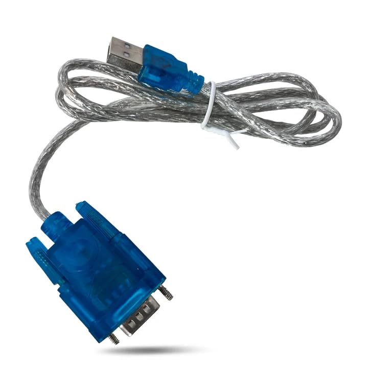 OREI USB 2.0 to Serial (9 Pin) DB-9 RS 232 Serial Cable for Serial Control Through Computers | Compatible with Windows and Mac | 3 feet Long (USB-to-DB9)