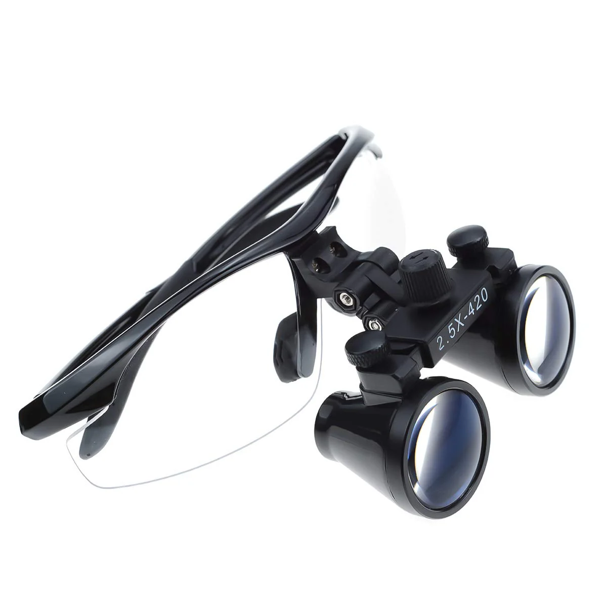 ORILAO 2.5x420mm Anti Fog Magnifier Portable Magnifying Glass Surgical Magnifier Magnifying Glass Black - Image 6