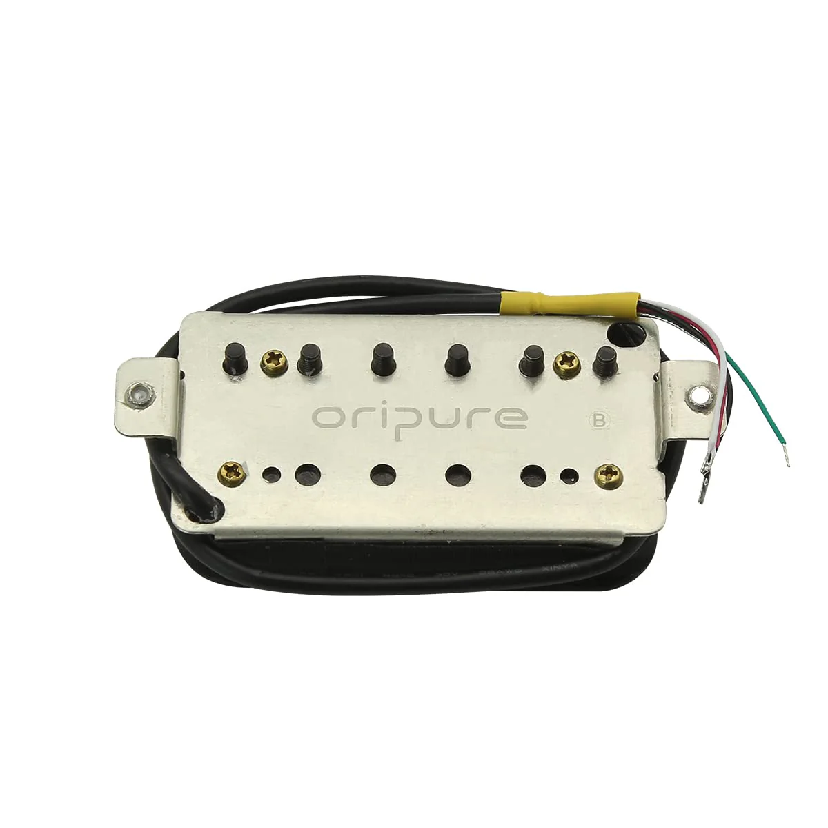 Oripure Alnico 5 Guitar Humbucker Pickups Bridge Pickup Hot Dual Rail & Screw Poles - Image 3