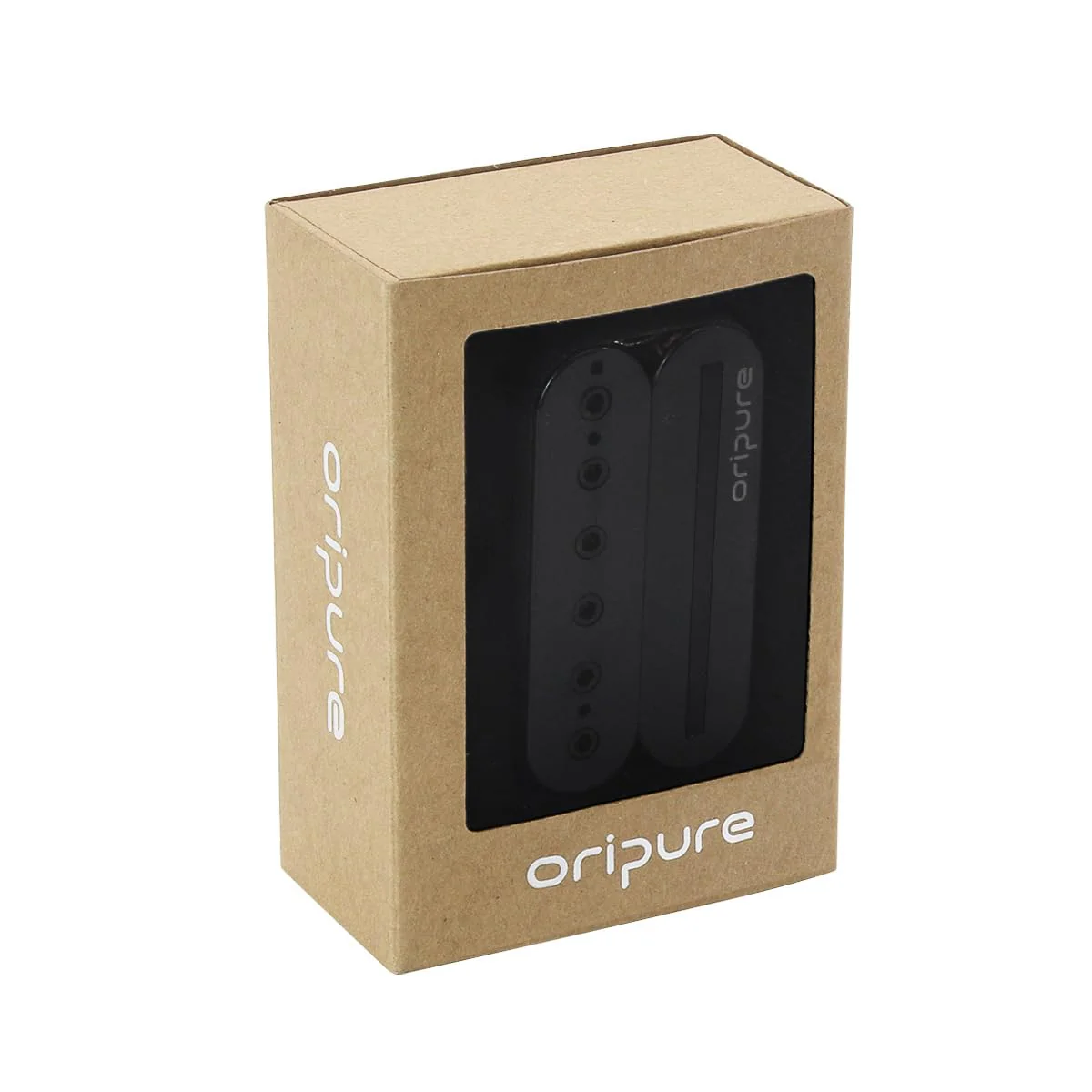 Oripure Alnico 5 Guitar Humbucker Pickups Bridge Pickup Hot Dual Rail & Screw Poles - Image 5