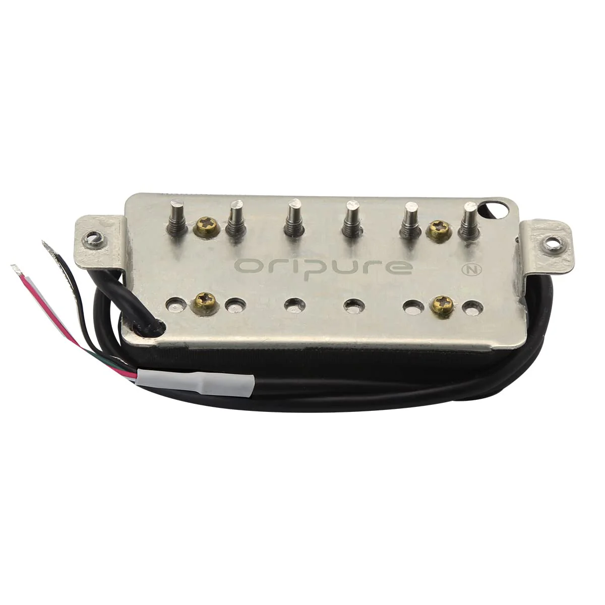OriPure Alnico 5 Humbucker Pickups Black 7-8K Neck Pickup Black Neck Pickup - Image 2