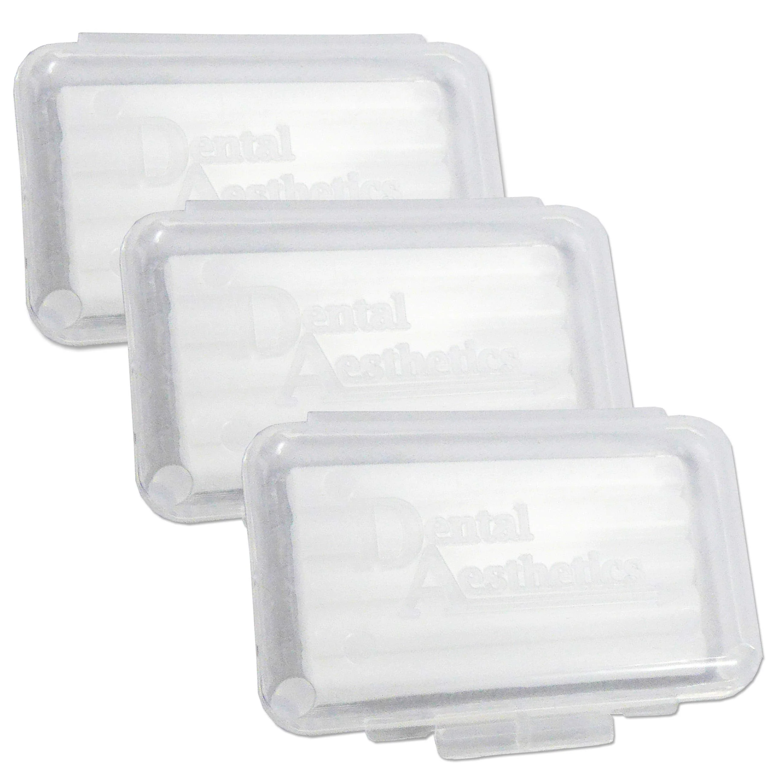 Orthodontic Wax ~ 3 Boxes of 5 Strips ~ Dental Brace Relief Wax