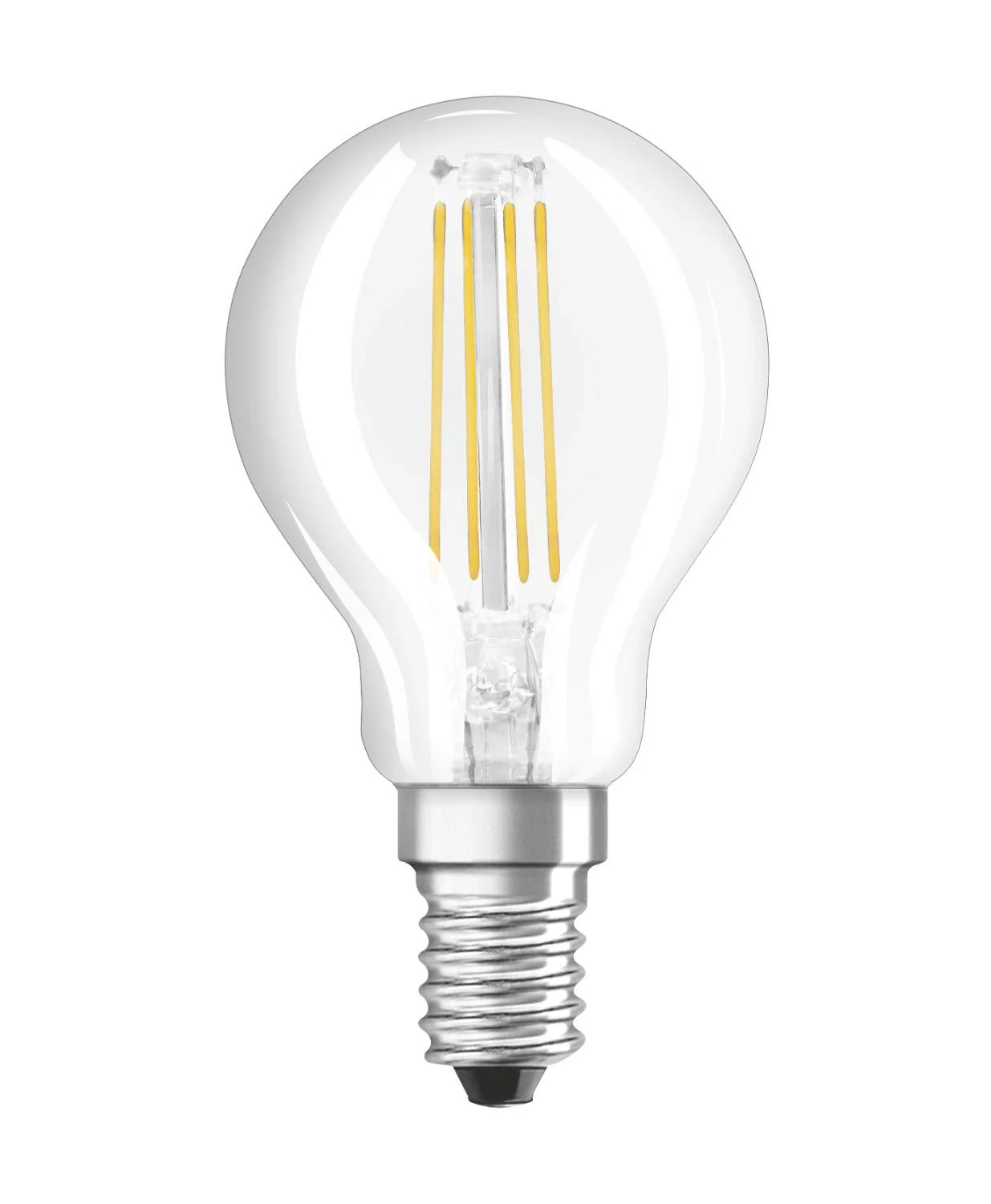 Osram LED light bulb 2700k Warm White 5 Pack 40W Tear Drop - Image 2