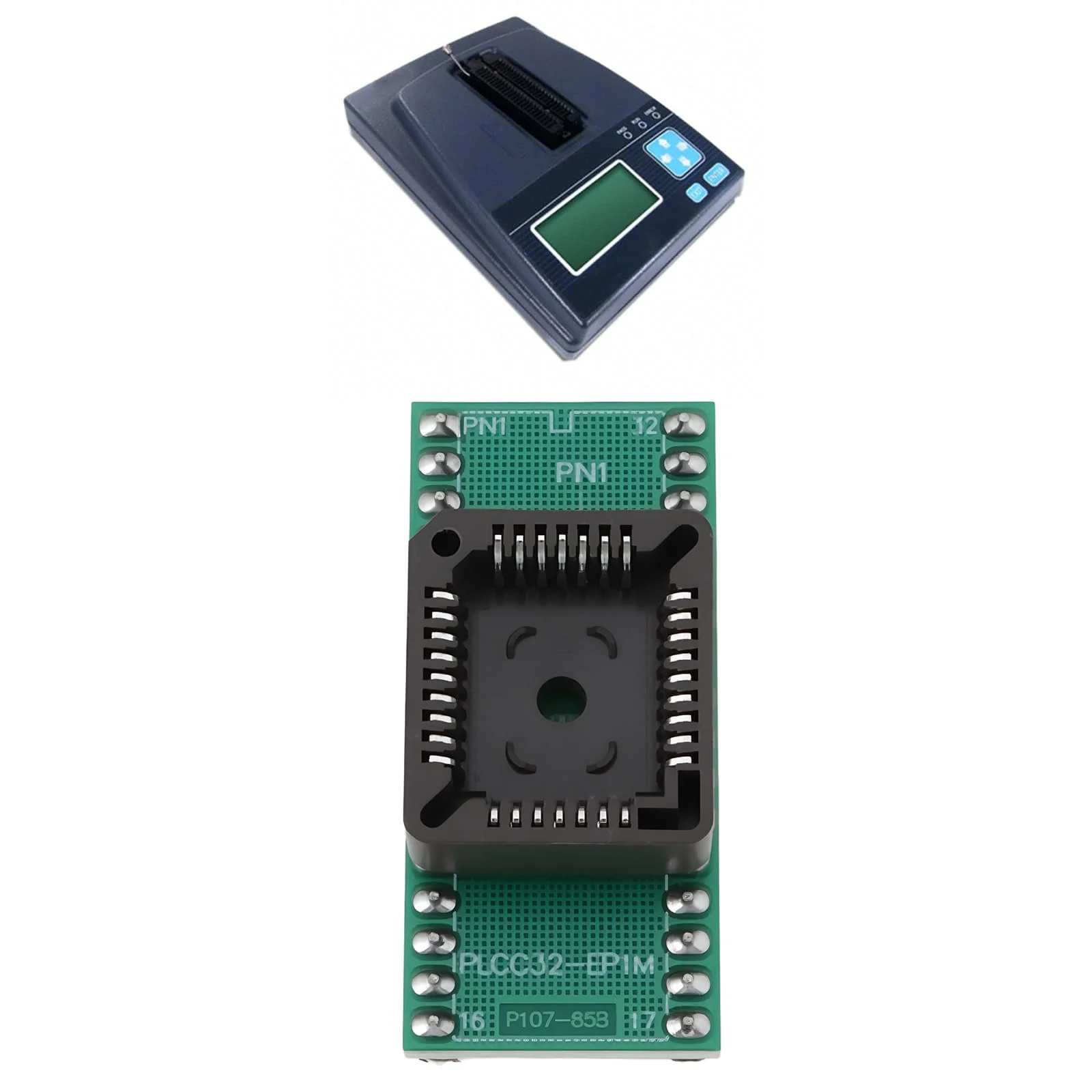 OTOTEC 4 Stück PLCC32 auf DIP32 Programmierer-IC-Adaptersockel Kompatibel mit Willem Kompatibel mit Xeltek für TL866 II Plus - Image 2
