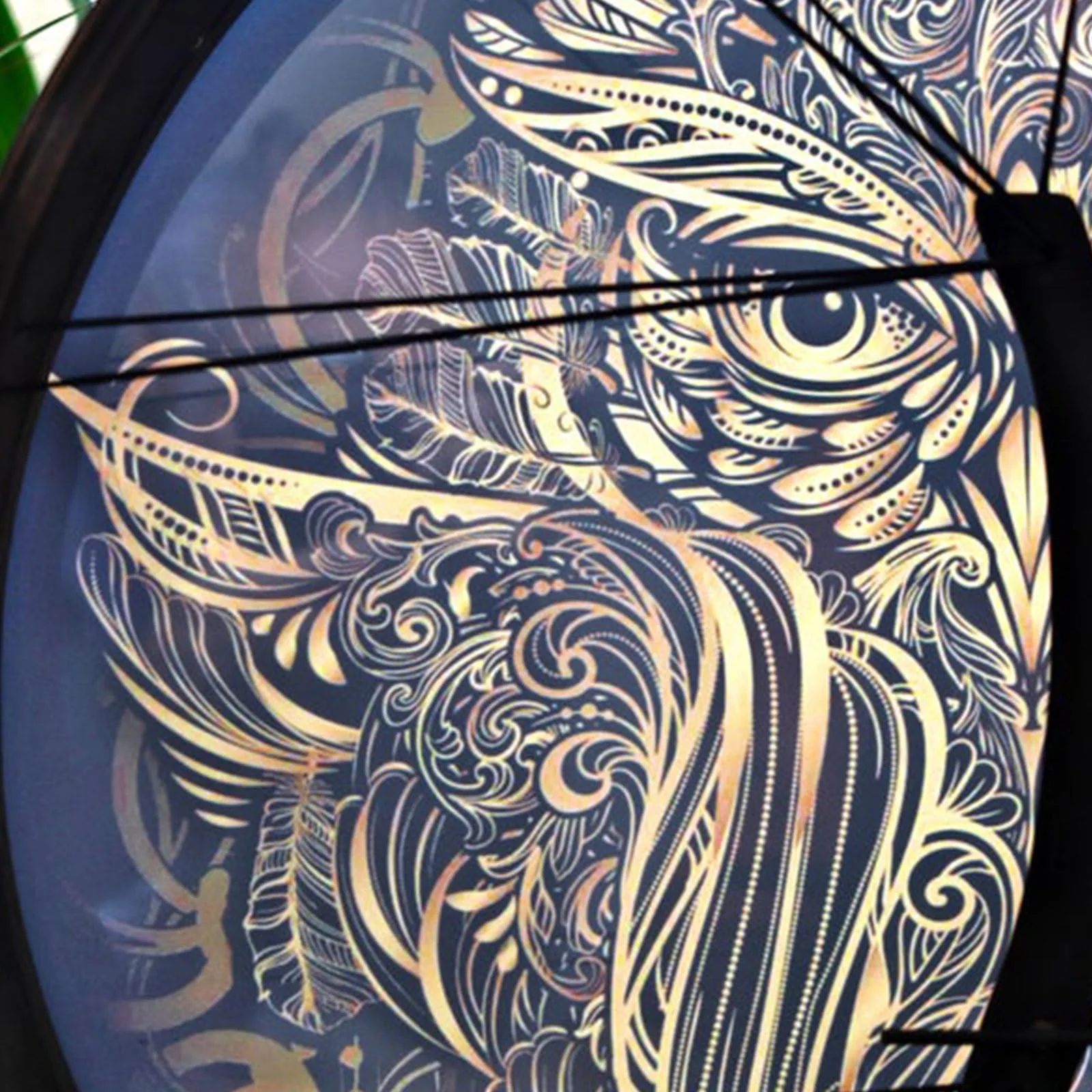 Owl Shaman Drum, 10 Inch Owl Pattern Handmade Shaman Drum With Drum Stick, Instrumental Shaman Alchemy Moon Drum, Sound Healer Shaman Drum For Spiritual Music, Reflection Meditation (#1) - Image 4