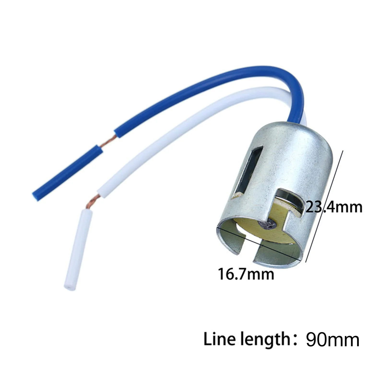 Pack of 10 Lamp Holder, DC 12 V 1157 Lamp Bulb Socket, Car Wiring Socket, LED Indicator Holder with 3.5 Inch Wiring Harness, Renovation Socket, Wire Connector, Lamp Holder for 1157 Bulbs - Image 4