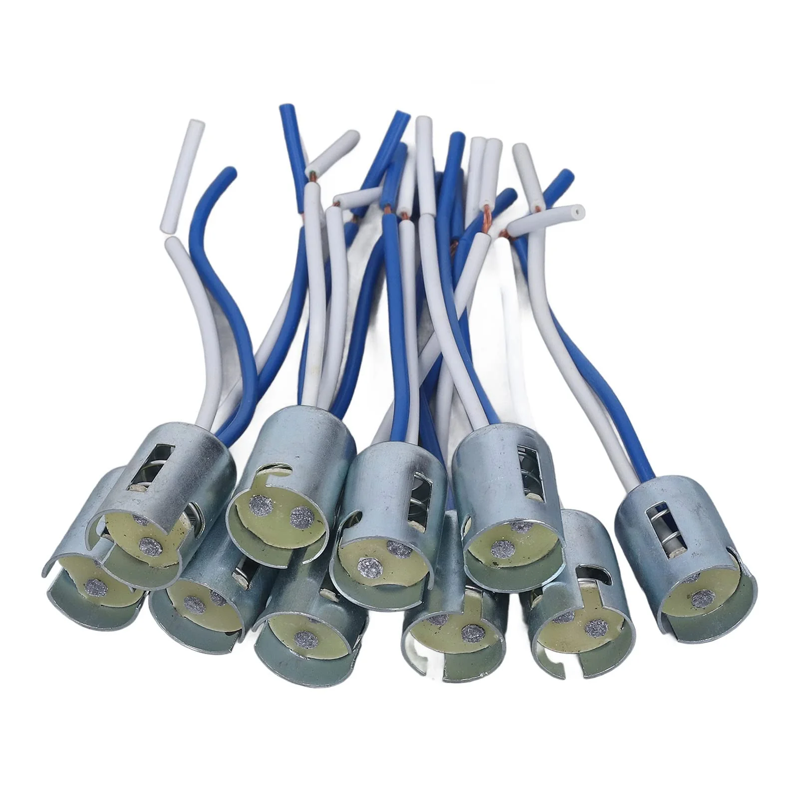 Pack of 10 Lamp Holder, DC 12 V 1157 Lamp Bulb Socket, Car Wiring Socket, LED Indicator Holder with 3.5 Inch Wiring Harness, Renovation Socket, Wire Connector, Lamp Holder for 1157 Bulbs - Image 6