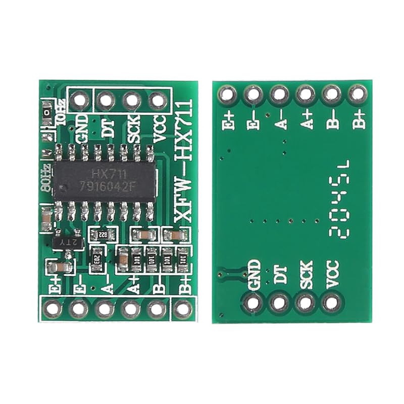 Pack of 12 Half Bridge Load Cell 50 kg Half Bridge Strain Gauge Weight Sensor + 3 Pieces HX711 Module for Arduino Microcontroller DIY - Image 2