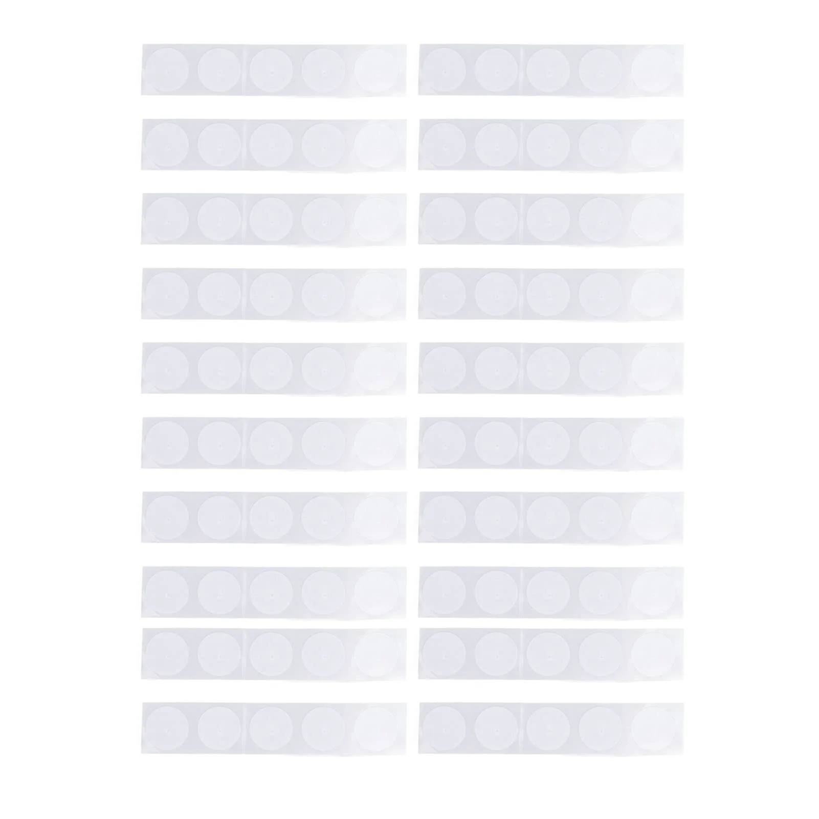 Pack of 50 13.56 MHz NFC RFID Sticker Label 504 Byte Repeatable Written High Frequency IC UID Label for Access Control