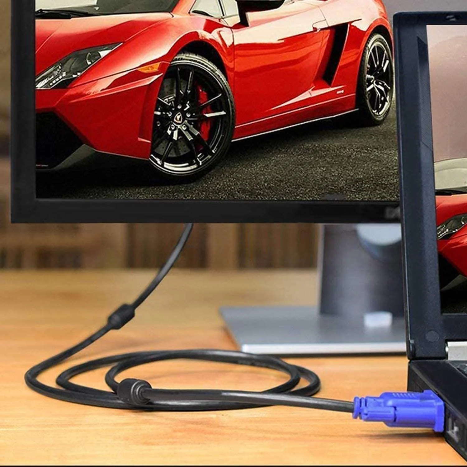 PASOW VGA to VGA Monitor Cable HD15 Male to Male for TV Computer Projector (10 Feet) 10 Feet - Image 7