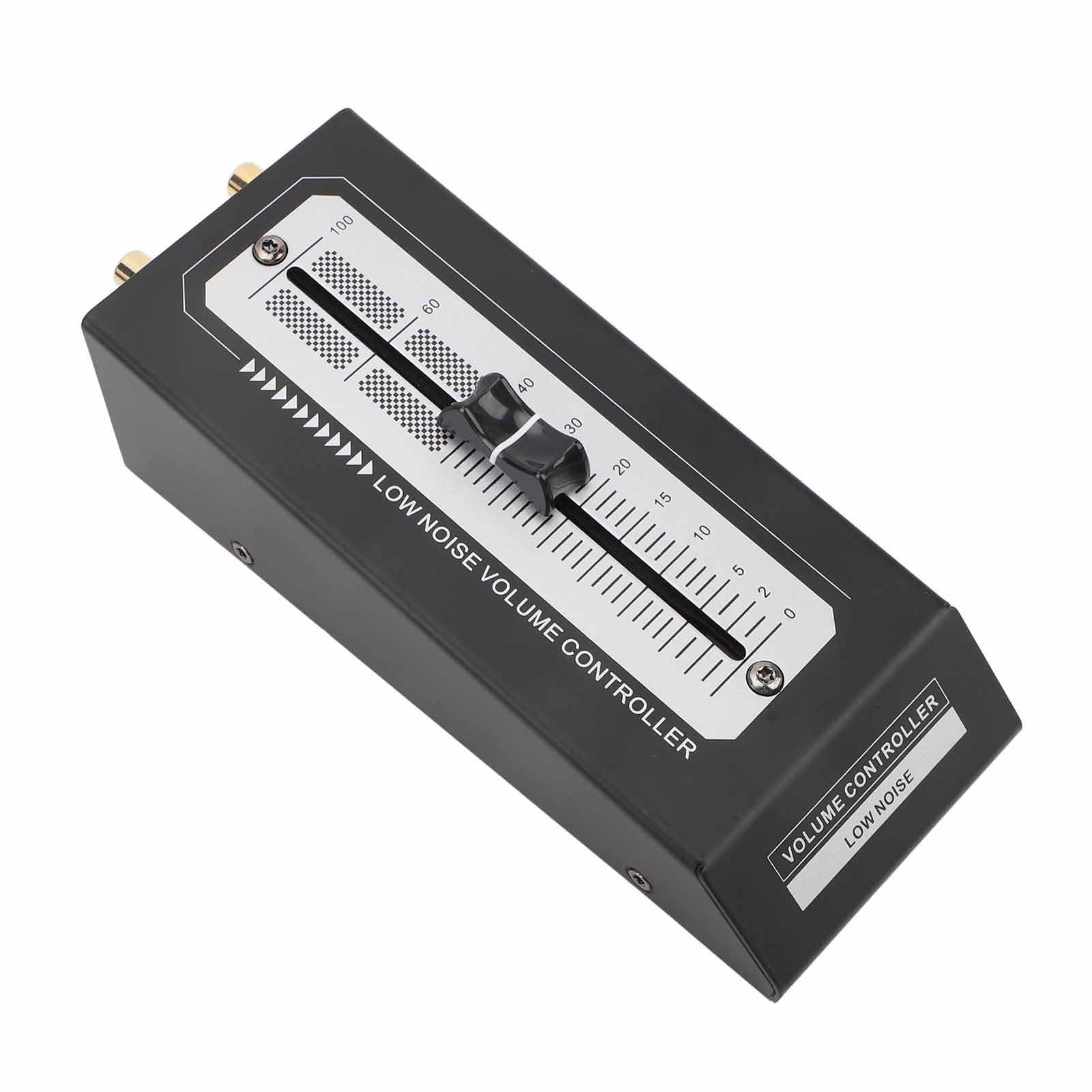 Passive Volume Controller Metal Audio Preamp Speaker Volume Controller for Home Studio Hi-Fi Systems Clear Sound Preamp Adjuster Plug & Play