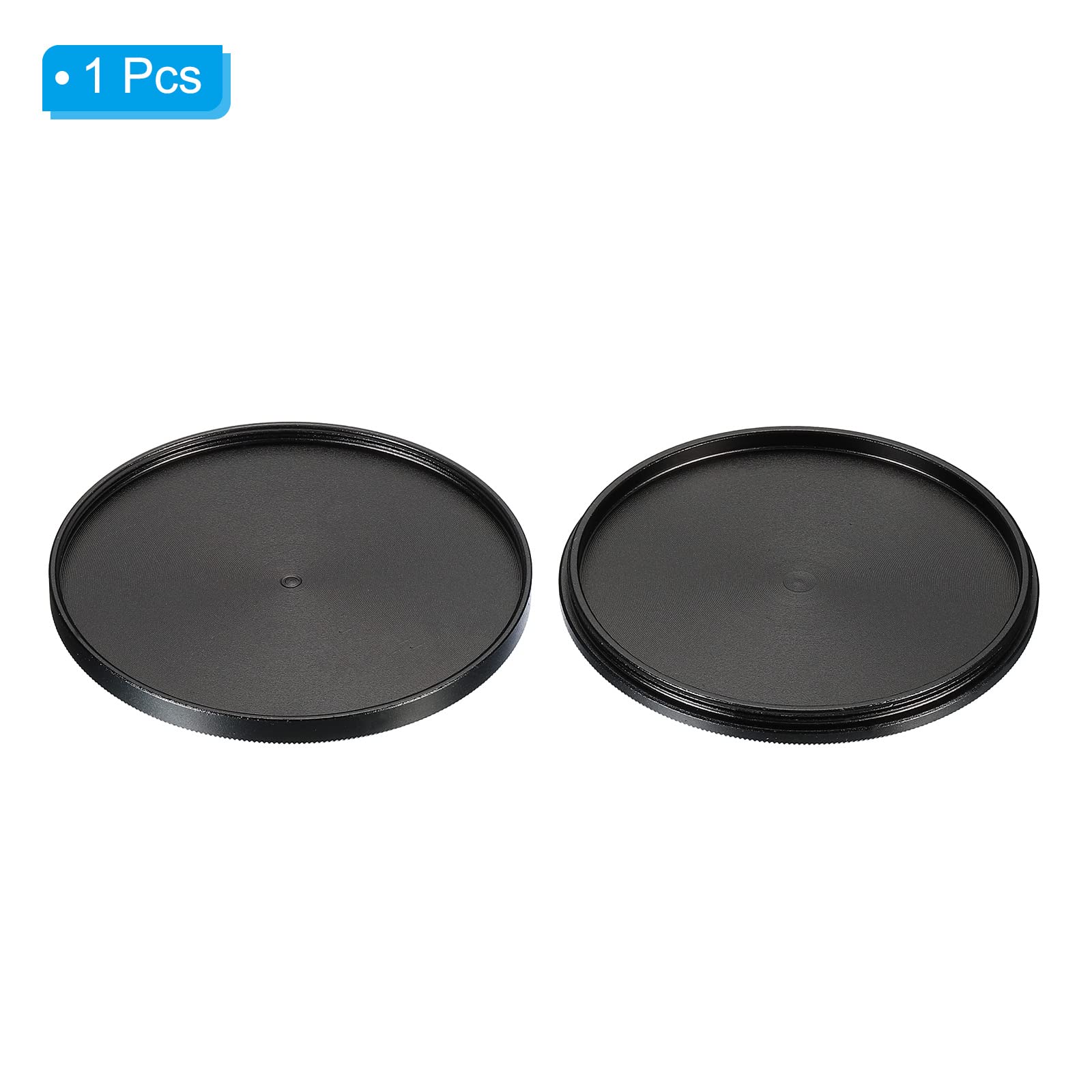 PATIKIL 58mm Lens Cap, Camera Lens Cap Cover Universal Front Metal Lens Filter Stacks Cap Protective Case for 58mm Camera Circular Polarizing Fader ND Filter, Black - Image 3