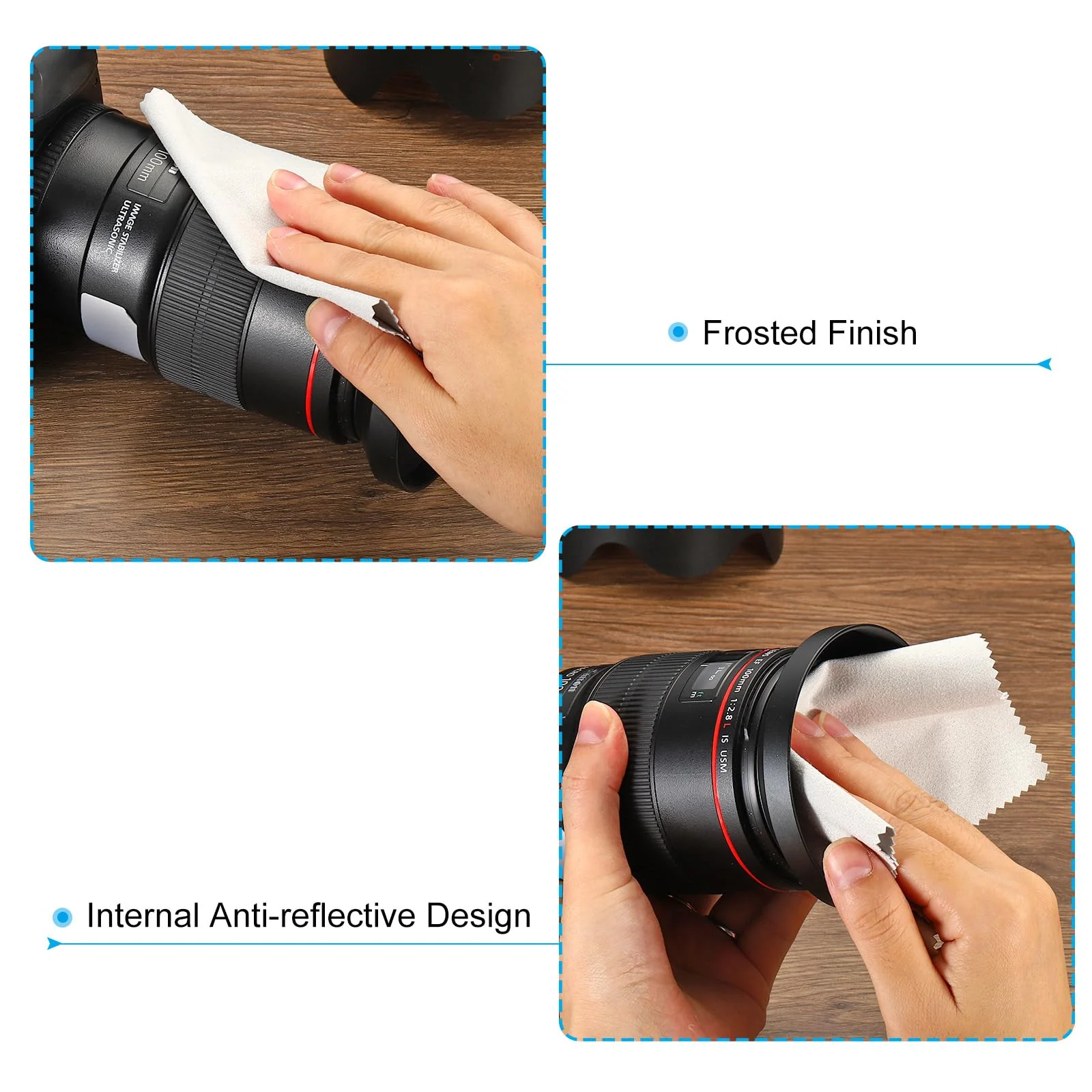 PATIKIL 67mm Camera Lens Hood, 2Pcs Rubber Collapsible Lens Protector Anti-Reflection Blocks Excess Sunlight Enhance Camera Photography for Nikon, for Fujifilm, for Pentax, for Leica - Image 5
