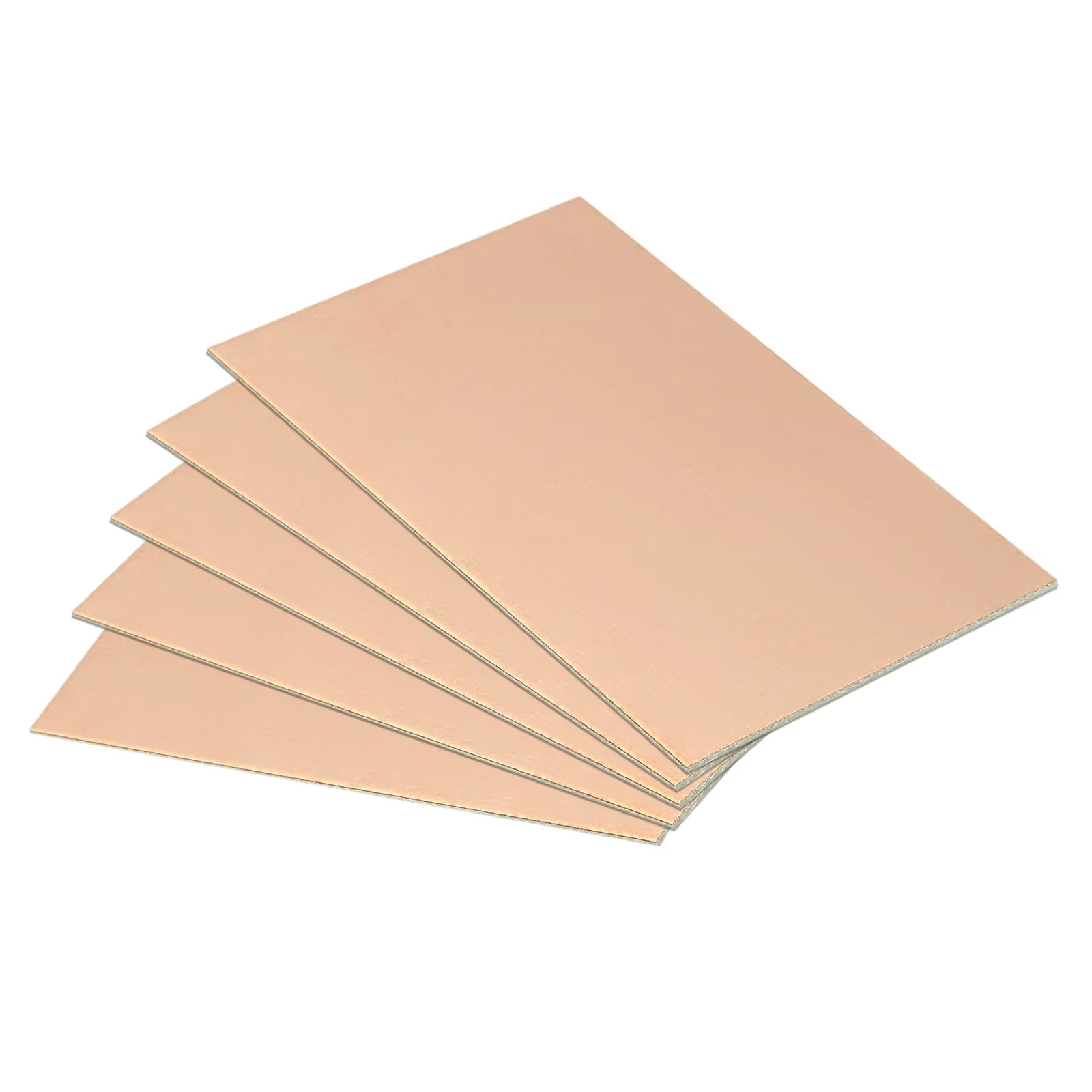 PATIKIL FR4 Single Sided Copper Clad PCB Laminate Circuit Board 70 x 50 x 1.2 mm Pack of 10 70 x 50 x 1.2mm
