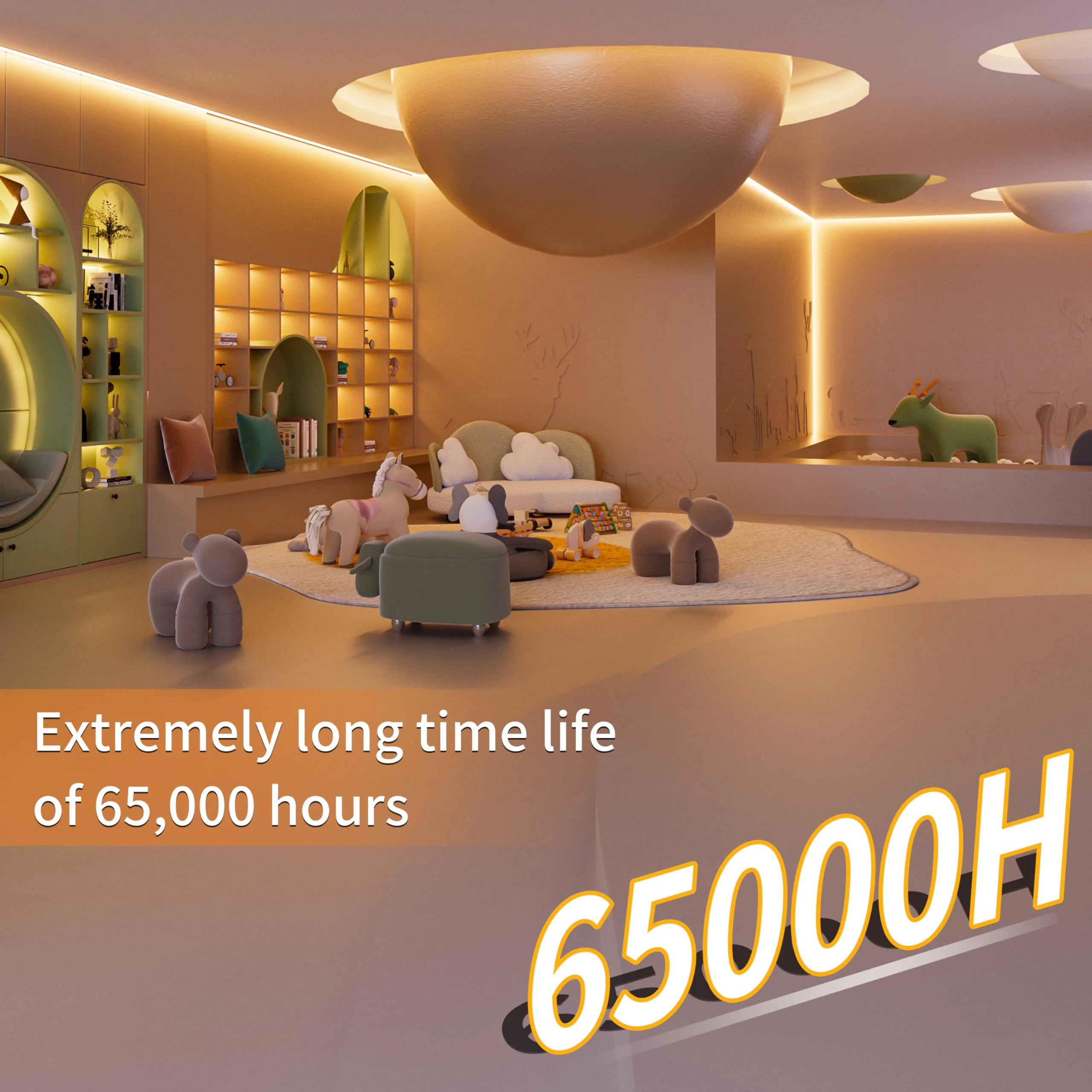 PAUTIX Warm White LED Strip Light 24V LED led Light Strip with Remote,3000K Super Bright 16.4ft/5m cob led Strip Light Dimmable Timer for Bedroom,Kitchen,Mirror,Cabinet,Shelf 16.4ft 3000K(Upgraded) - Image 3