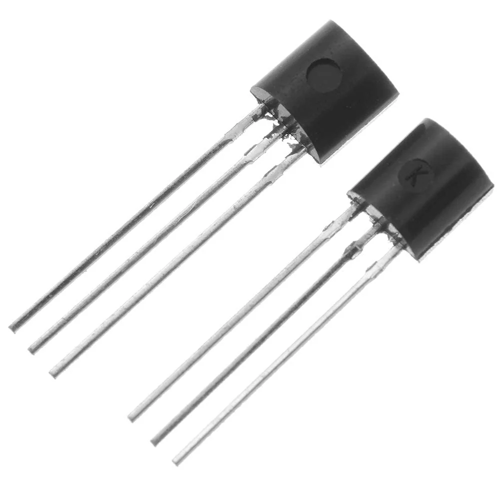 PENGLIN Pack of 100 (Pack of 50 BC547 + 50 BC557) NPN PNP Bipolar PBP Low Power Transistors 100mA 3-Pin - Image 3