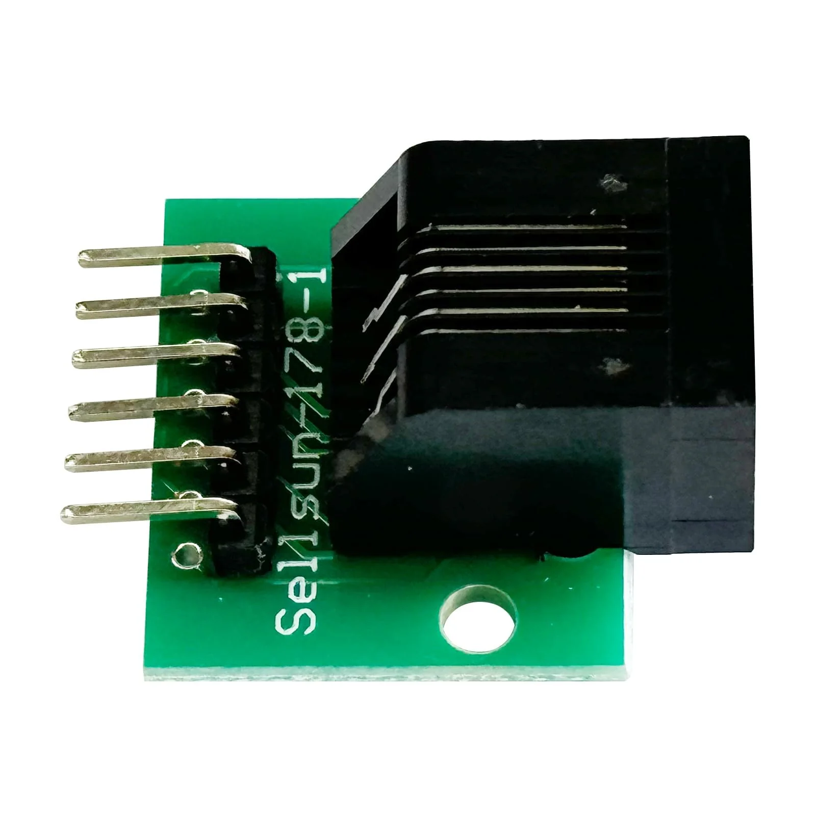 PENGLIN RJ11 Socket with Circuit Board, RJ11 6P6C Breakout Board with Pin, RJ11 6-pin Telephone Socket Adapter, Pack of 2 - Image 5