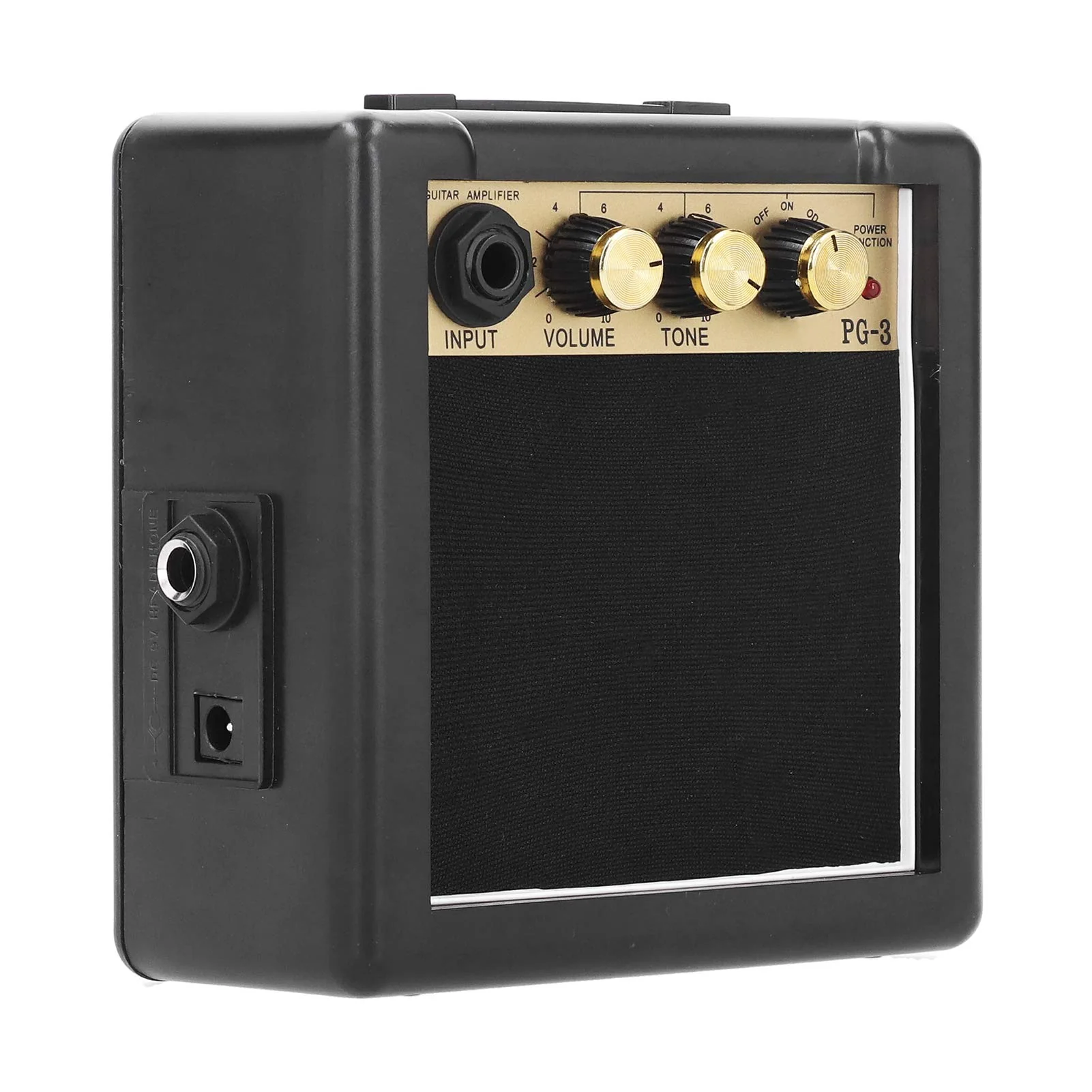 PG-3 Portable Bass Speaker, Mini Guitar Amplifier, 3W for Electric Guitar & Bass