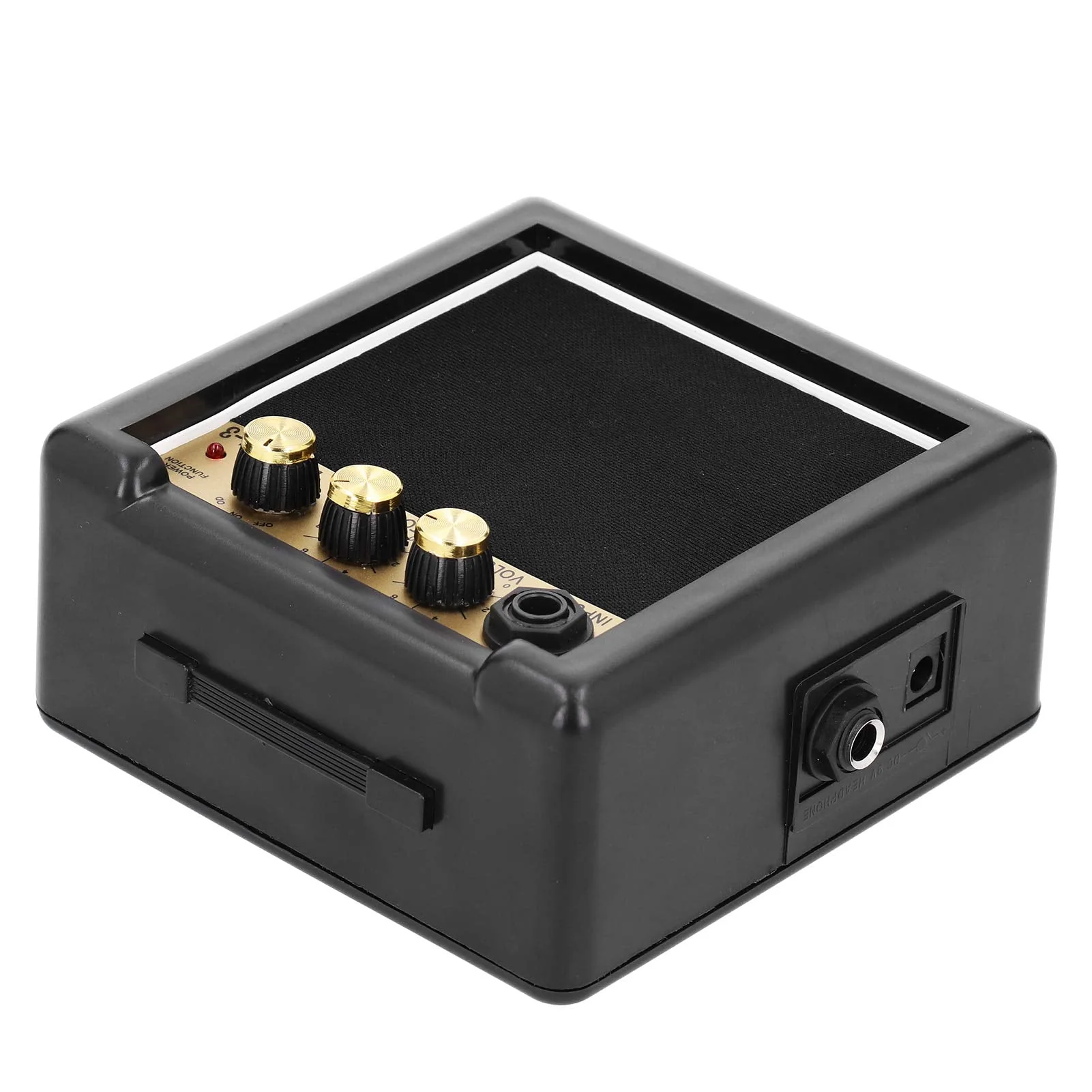 PG-3 Portable Bass Speaker, Mini Guitar Amplifier, 3W for Electric Guitar & Bass - Image 6