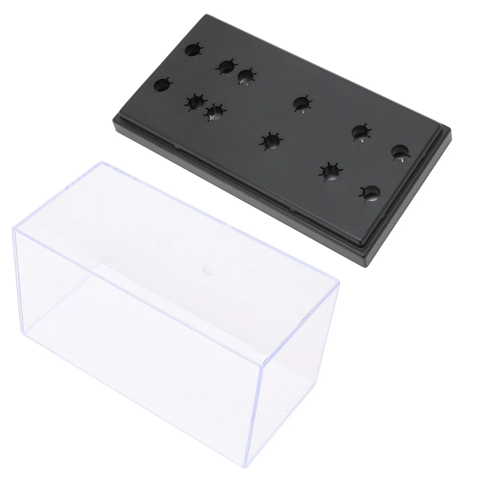 Phono Shell Case, Record Player Needles Box, Turntable Record Player Holder Acrylic Box for Displaying and Storing Phonograph and Needle Samples - Image 6