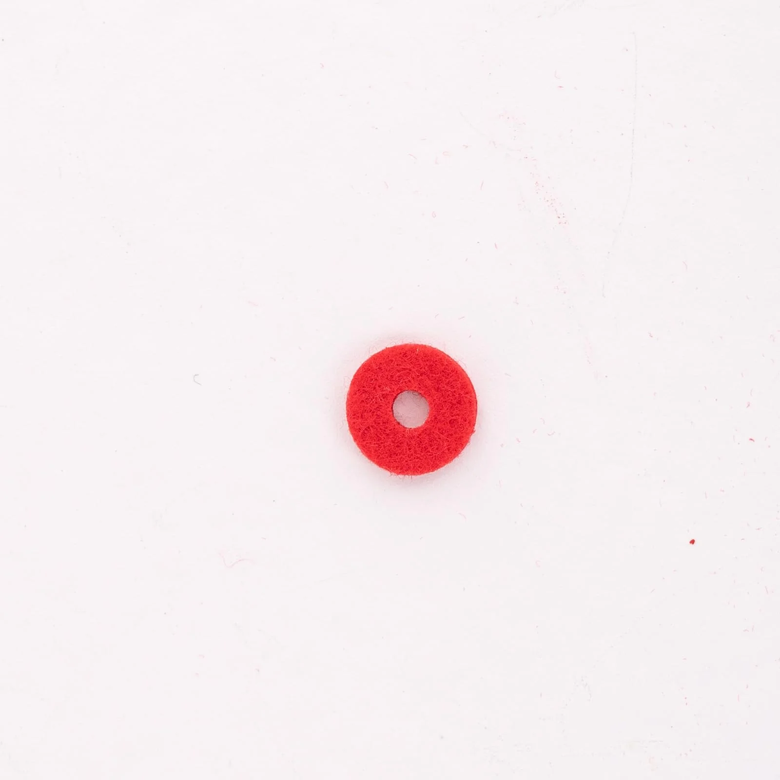 Piano Keys Felt Pad Pad Piano Accessories Round Red Felt Outside Diameter 12mm Piano Parts Accessories Small red washers in a package of 90 - Image 2