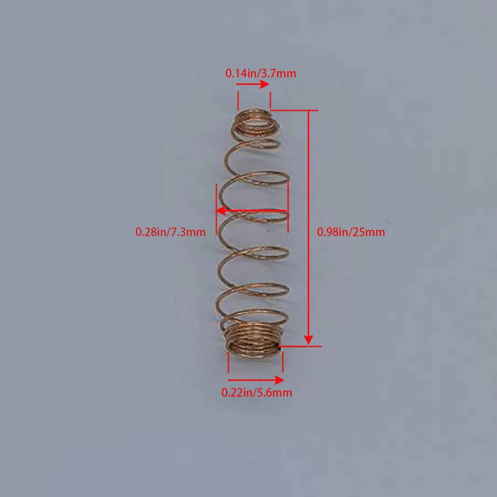 Piano Parts, Vertical Piano, Copper Springs,Jack Spring Maintenance Piano Accessories, One Package Of 90 Piano Linkage Springs - Image 3