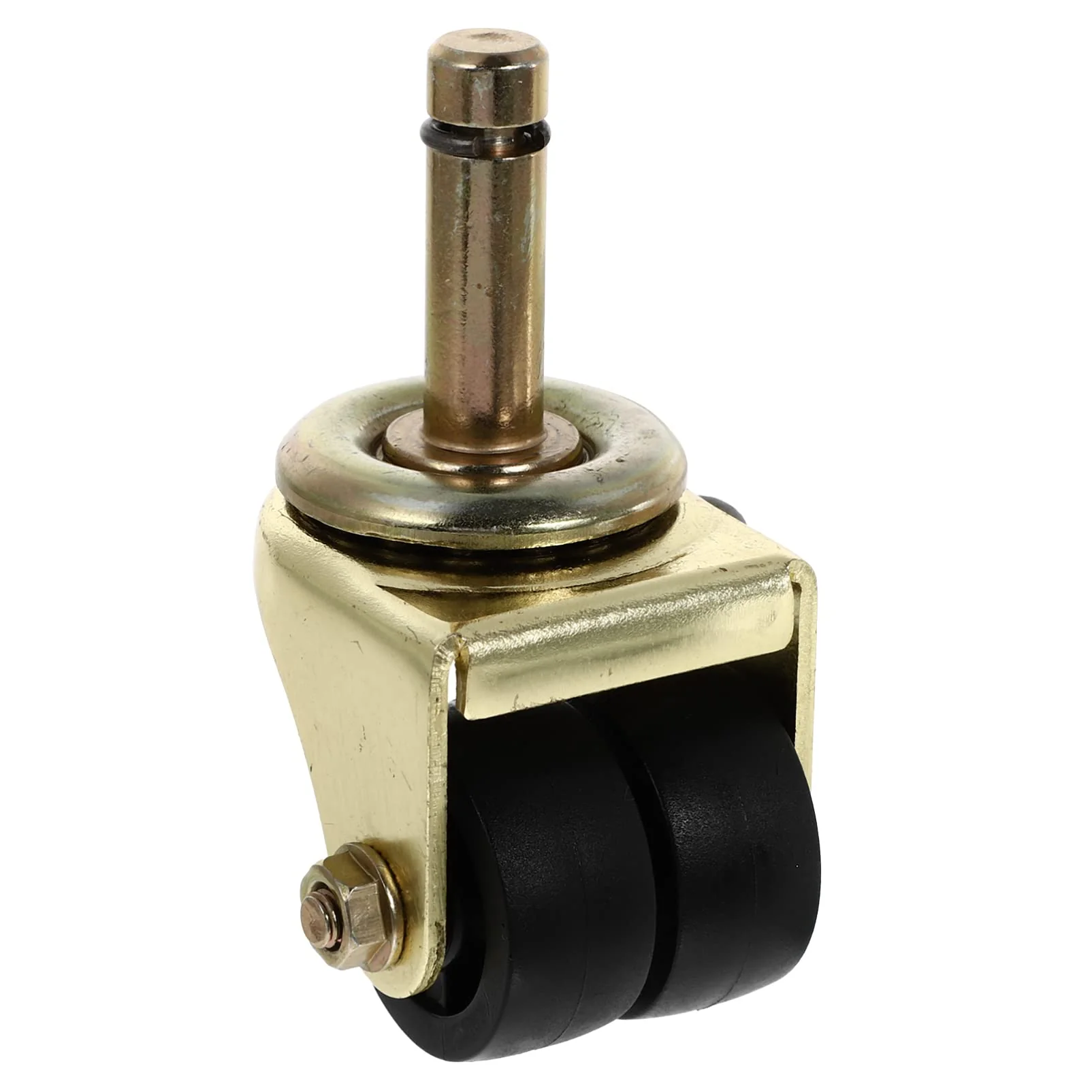 Piano Wheels Caster with screws Replacement Heavy Duty Double Wheel Casters Piano Accessories Furniture Caster for Upright Pianos Golden