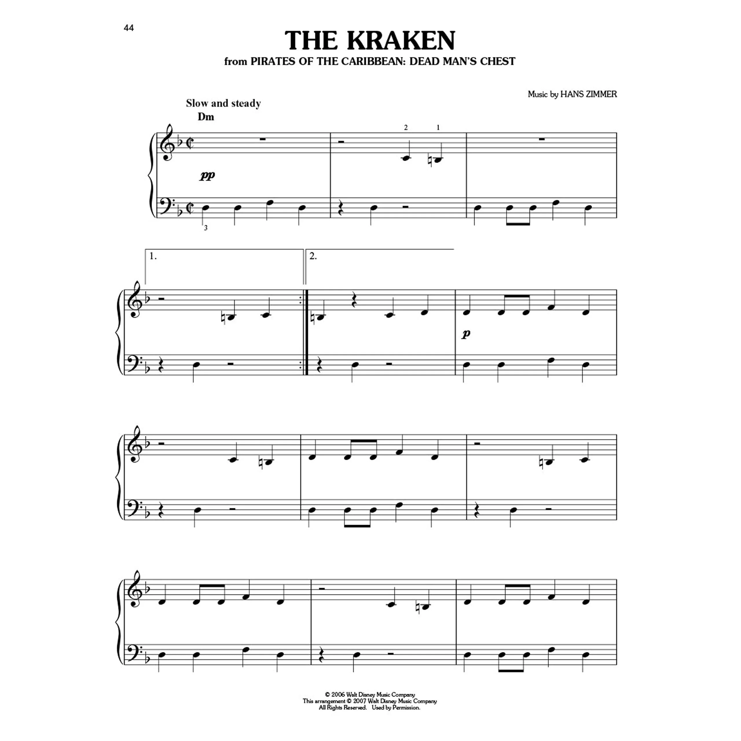 Pirates of the Caribbean: Easy Piano Solo Collection - Image 7