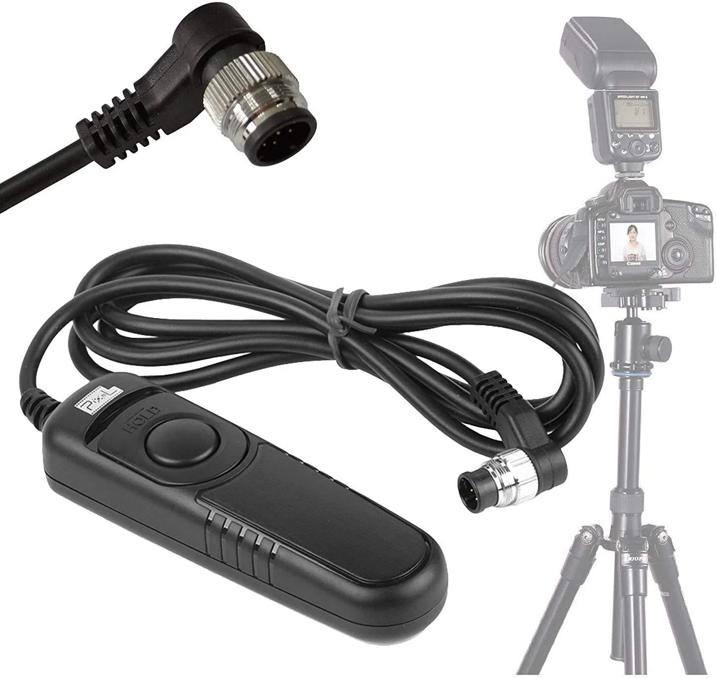 Pixel Remote Commander Shutter Release Cable DC0 Compatible with Nikon Z8 Z9 D3 D4 D5 D6 D800 D850 D810 D700 D500 D300 D200 F6 F100 F5 F90X F90 N90s D1X D2H D3X Compatible with Nikon MC-30A - Image 6
