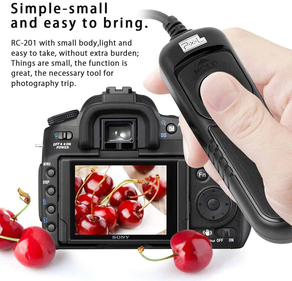 Pixel Remote Commander Shutter Release Cable DC0 Compatible with Nikon Z8 Z9 D3 D4 D5 D6 D800 D850 D810 D700 D500 D300 D200 F6 F100 F5 F90X F90 N90s D1X D2H D3X Compatible with Nikon MC-30A - Image 8