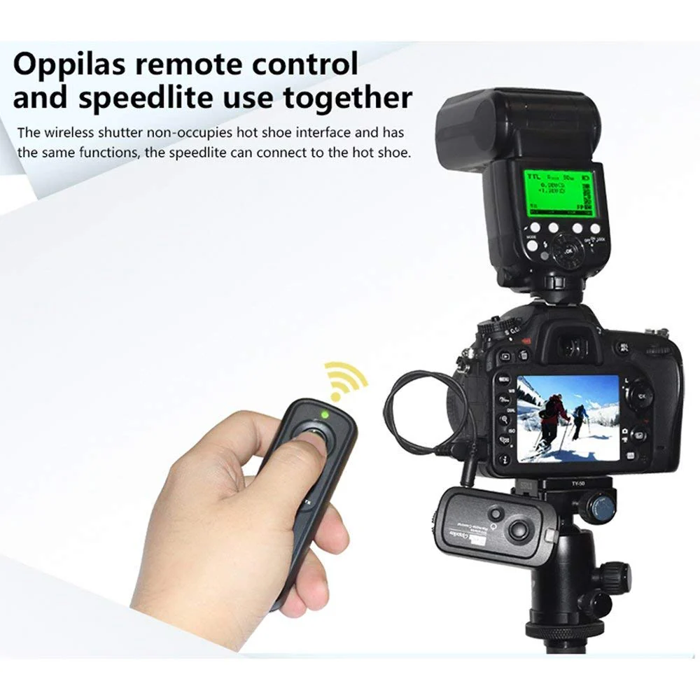 Pixel Wireless Shutter Release Commander for Nikon Fujifilm Cameras - Oppilas/DC0 Control, Replaces Nikon Remote Cord MC-30A - Image 9