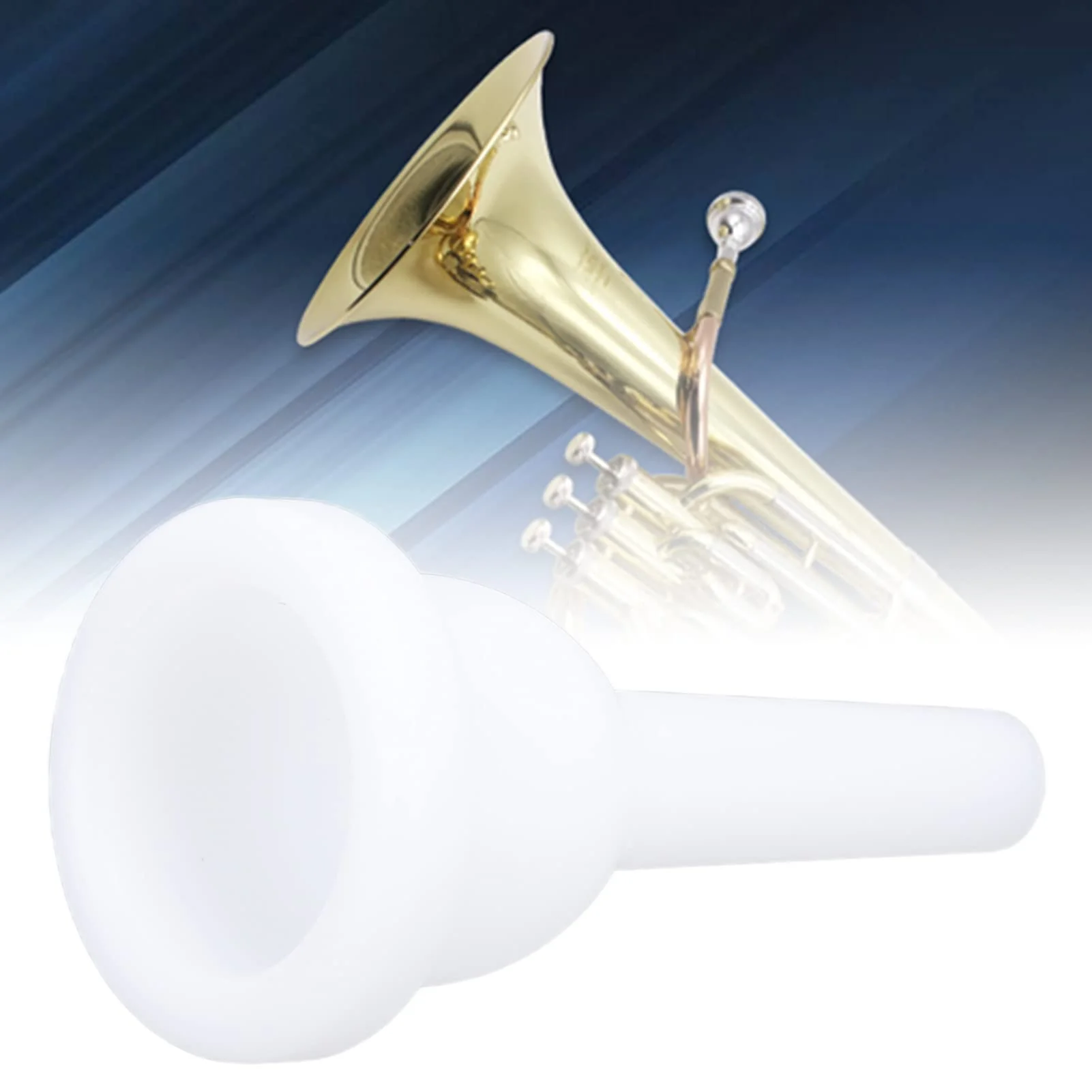 Plastic Tuba Mouthpiece, ABS Accessories Tuba Mouthpieces for Wind Instrument - Image 5