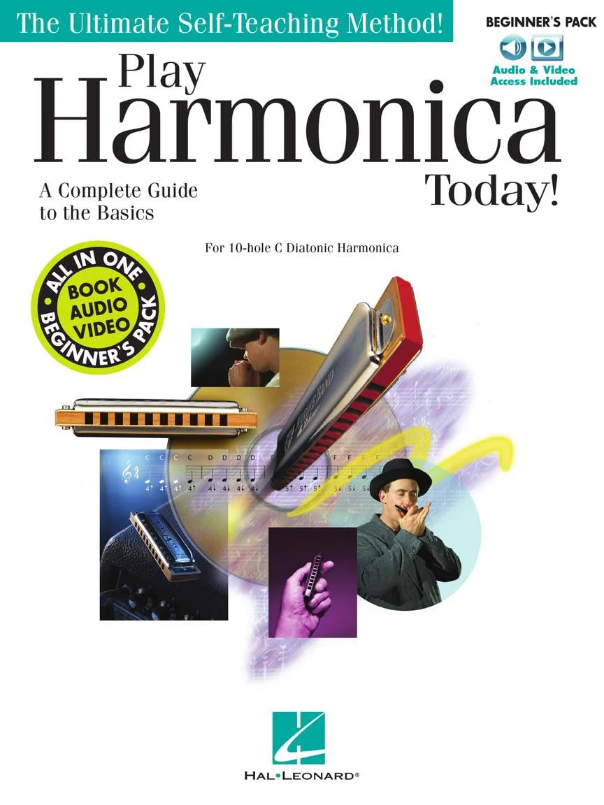 Play Harmonica Today! Beginner's Pack: Level 1 Book/Online Audio/DVD Pack (Beginner's Packs)
