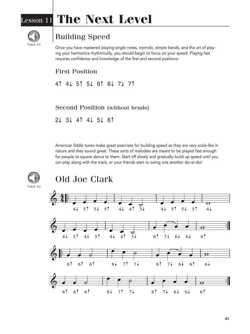 Play Harmonica Today! Beginner's Pack: Level 1 Book/Online Audio/DVD Pack (Beginner's Packs) - Image 6