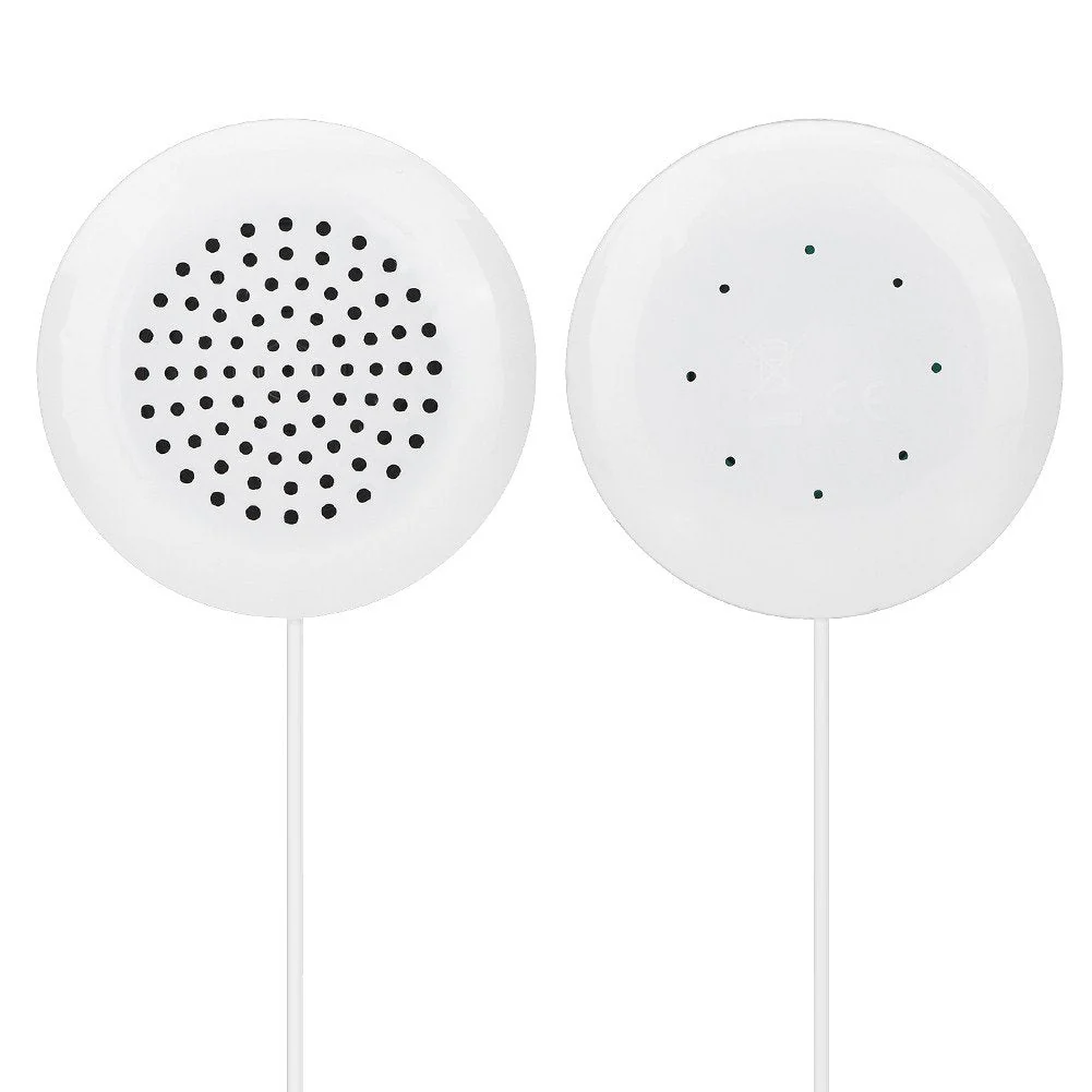 plplaaoo 3.5mm Mini Pillow Speaker,Pillow Speakers for Sleeping,Portable Line in Speakers Pillow Speaker, Under Pillow Speaker for MP3 Phone Portable CD (White) - Image 9