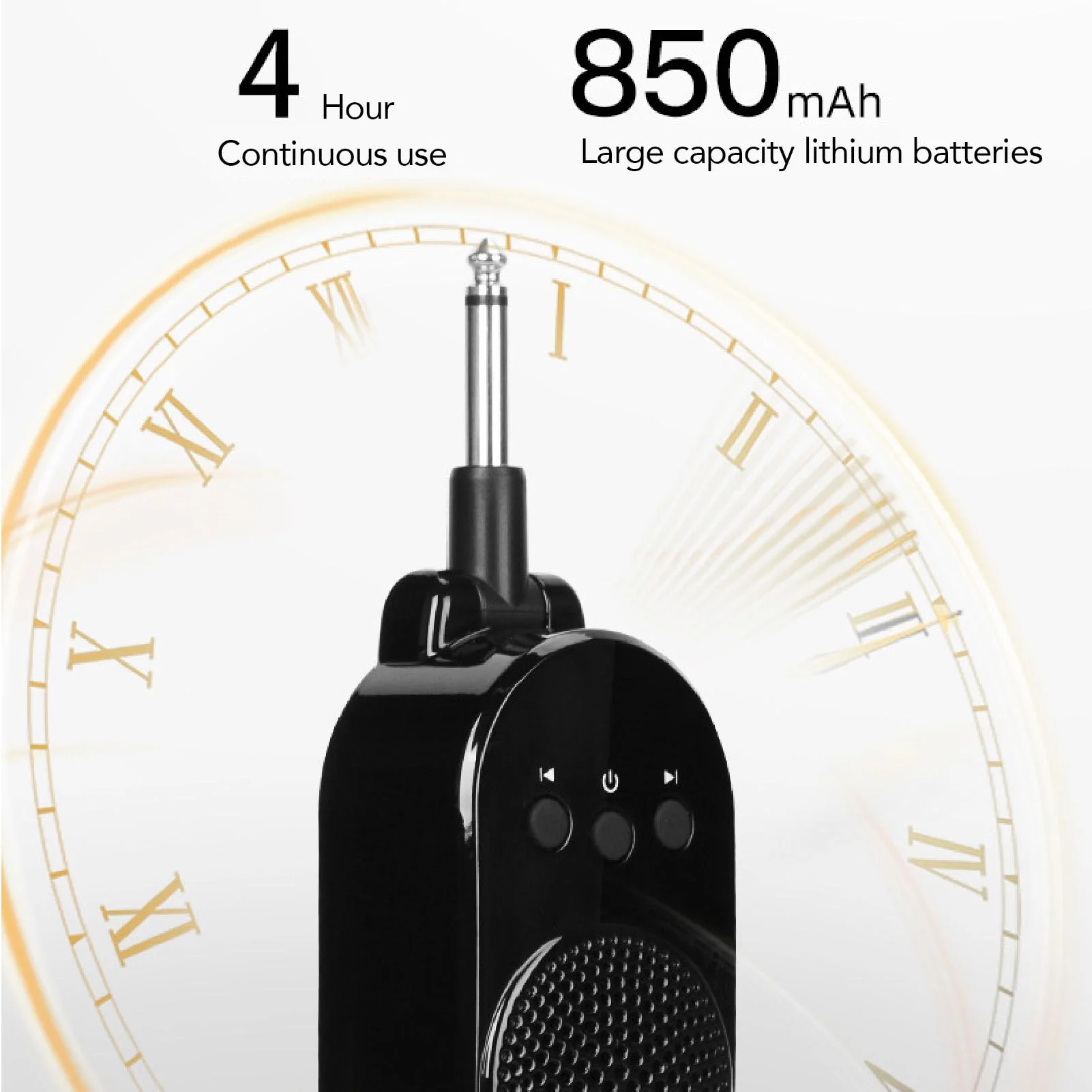 Plug in Guitar Amplifier Rechargeable Portable Bluetooth Practice Amp BT 85db 6.35mm for Guitar Bass Electric Instruments - Image 6