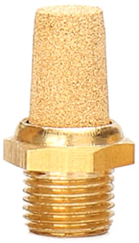 Pneumatic Silencer Sintered Bronze 3/8 Inch Set of 3 Industrial Quality - Image 4