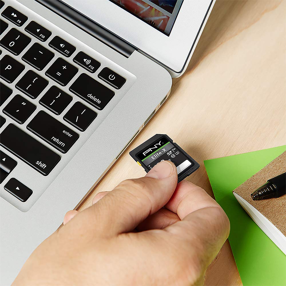 PNY 128GB Elite-X Class 10 U3 V30 SDXC Flash Memory Card - Image 7