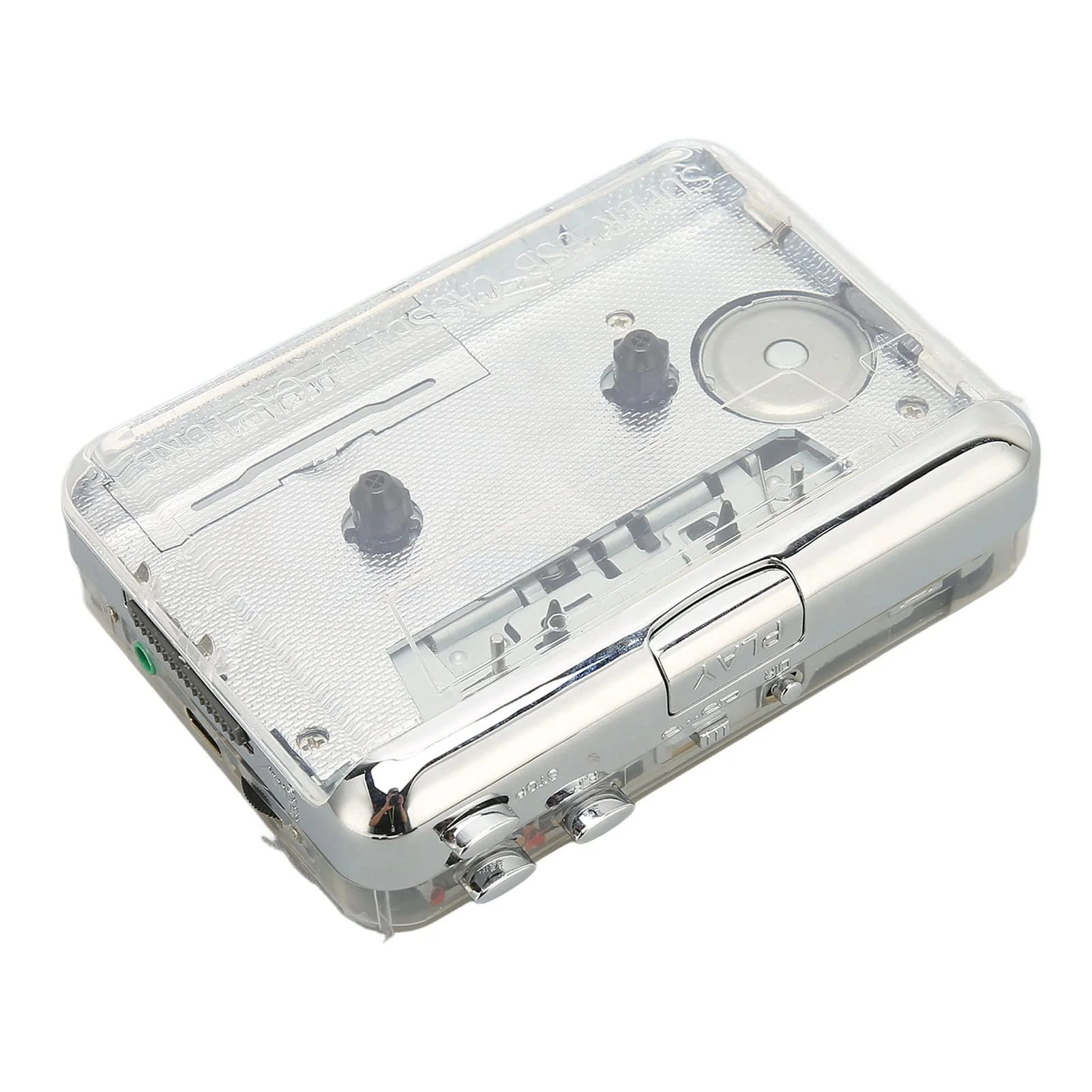 Portable Cassette Player, Cassette Player Pairing Settings Clear Stereo Sound Quality for Travel - Image 7