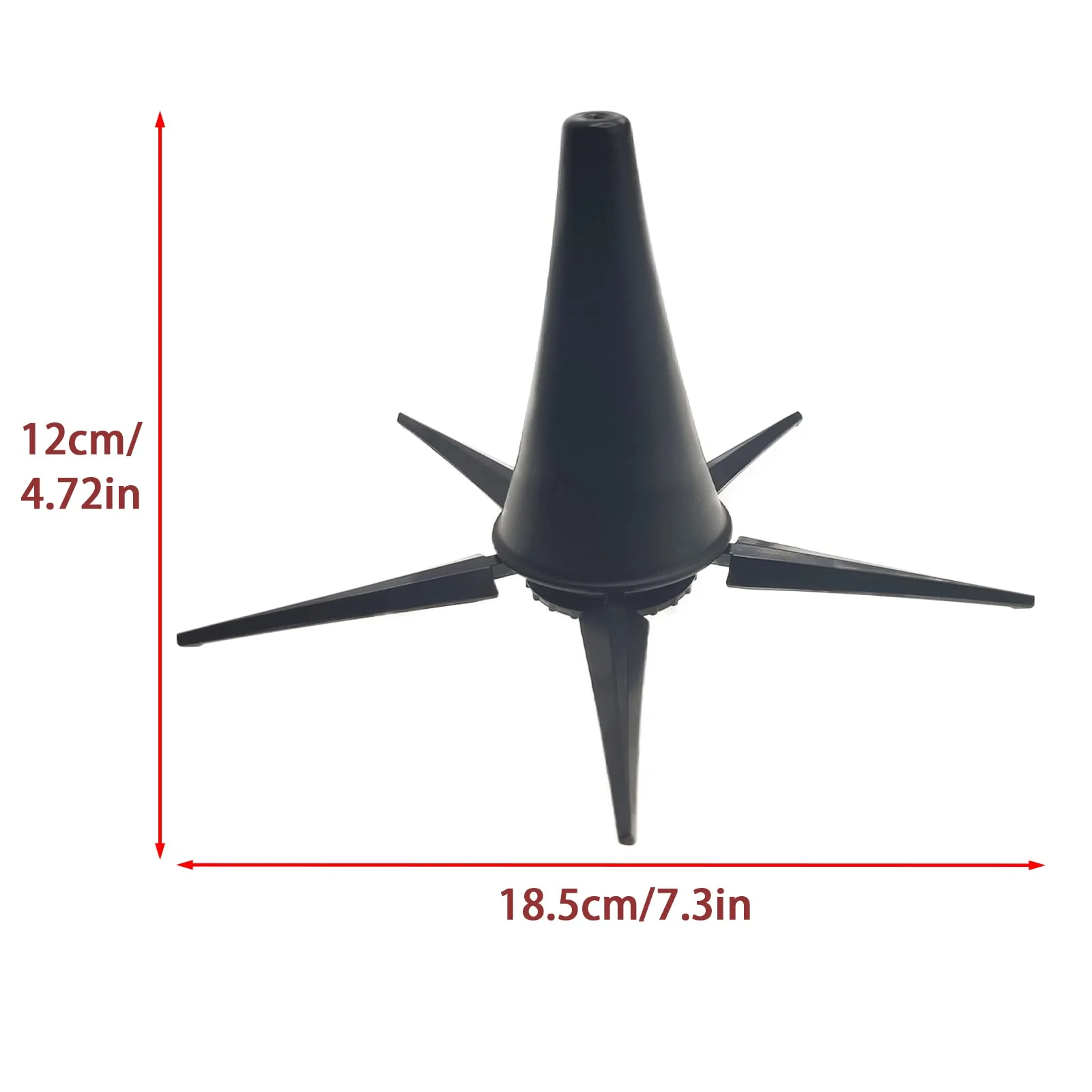 Portable Clarinet Stand Holder, Metal Folding Clarinet Stand, 5-Leg Stable Support Clarinet Rest, Clarinet Accessories - Image 3