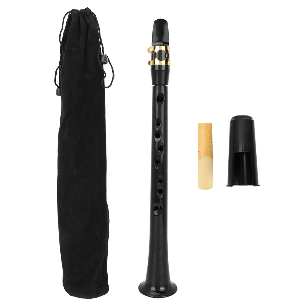 Portable Pocket Saxophone Practice Sax with Bag Woodwind Instrument Bb Tune Pocket Sax Mini Pocket Saxophone Mini Digital Saxophone Electronic Wind Instrument Musical - Image 5